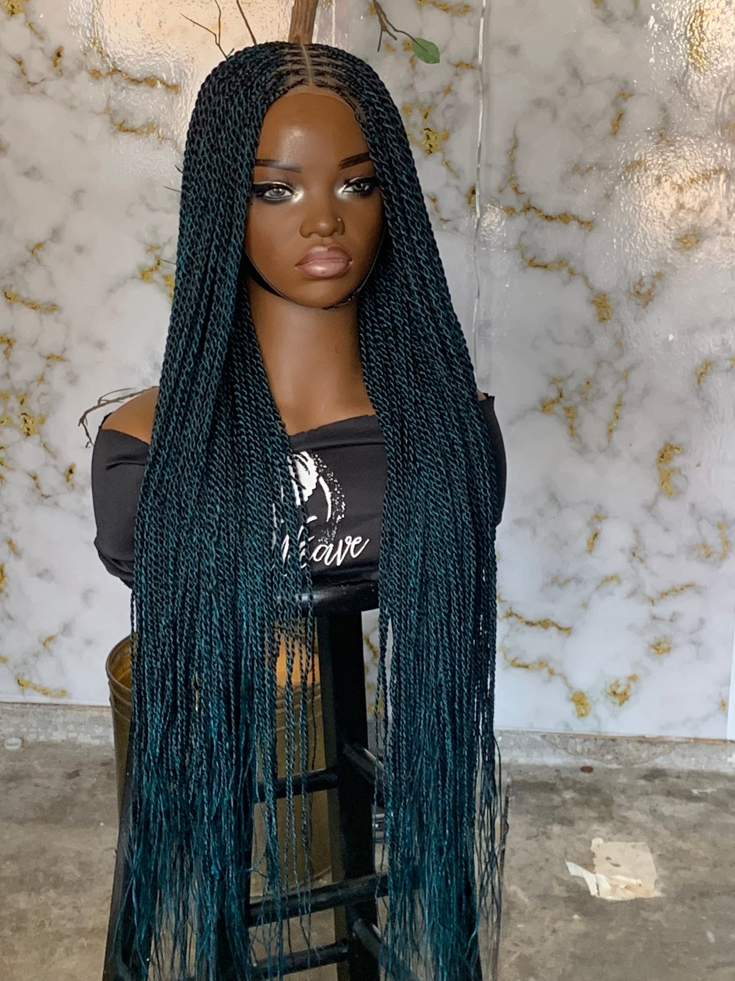Senegalese Twist Glueless Wig | Ready to Ship 28/30 Inch Closure