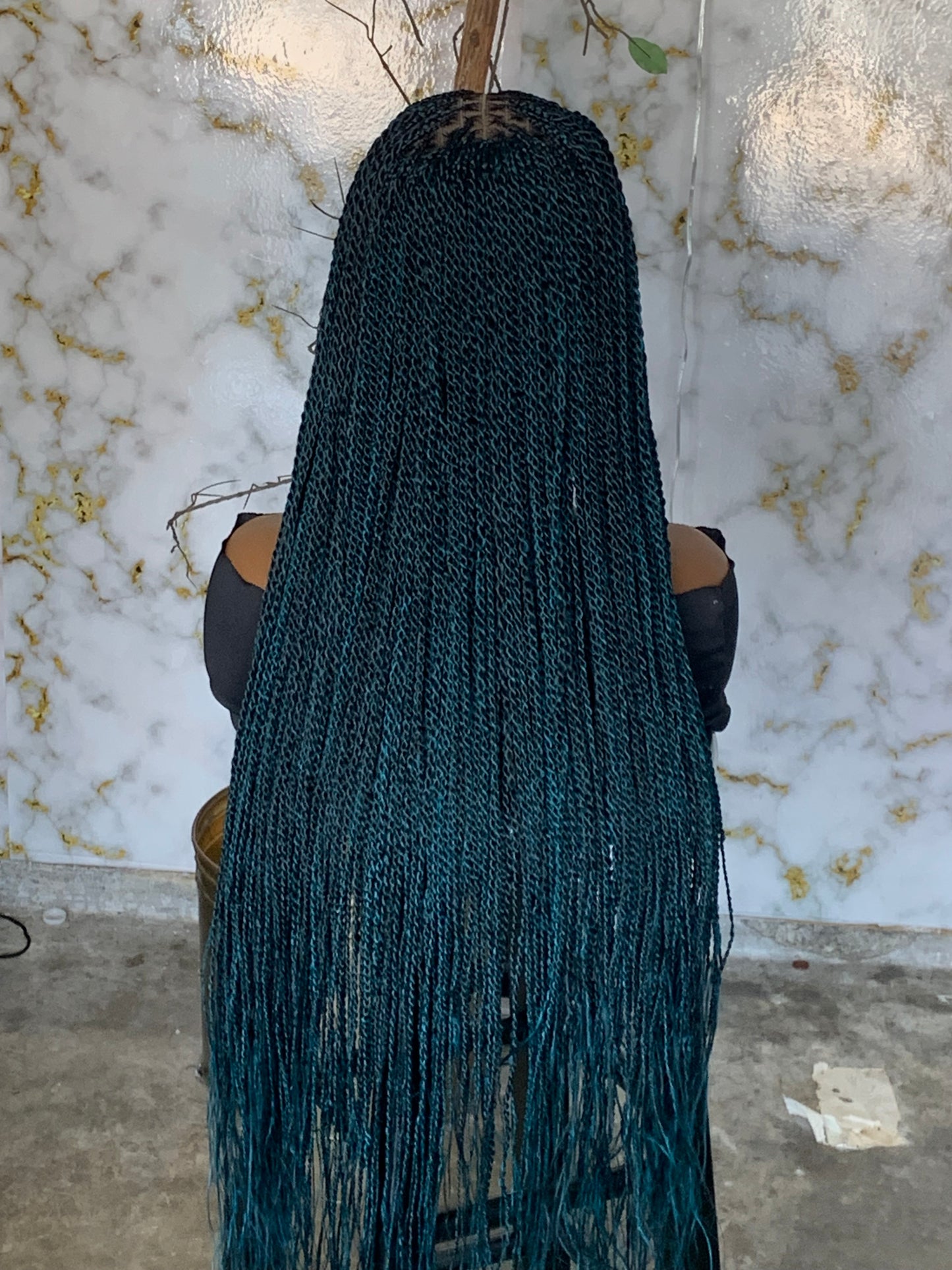 Senegalese Twist Glueless Wig | Ready to Ship 28/30 Inch Closure