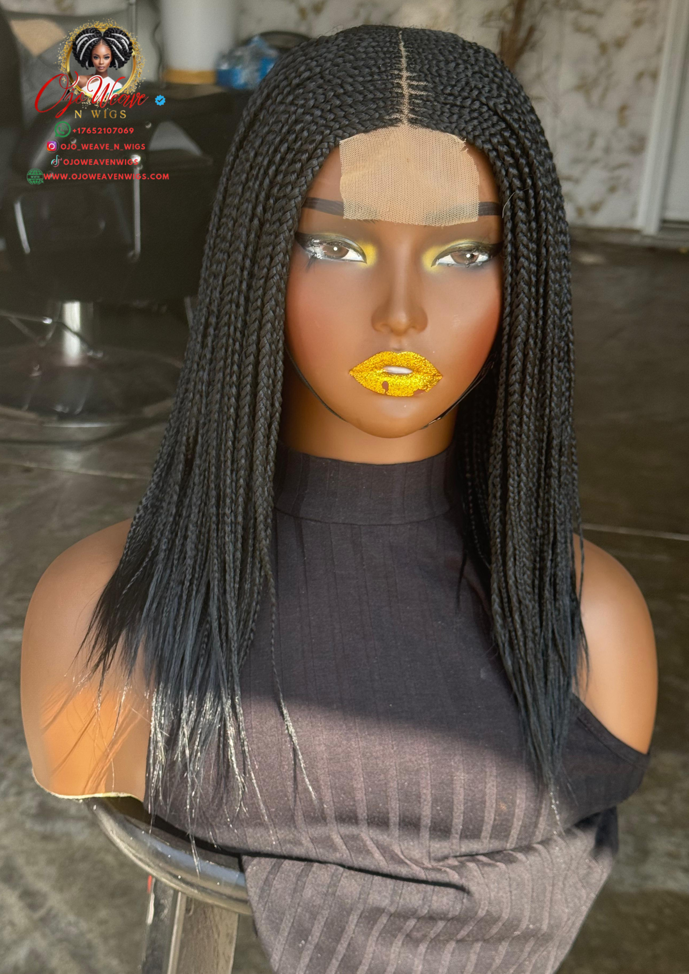 Bianca Glueless Closure Wig | Ready-to-Ship 10/12 Inch