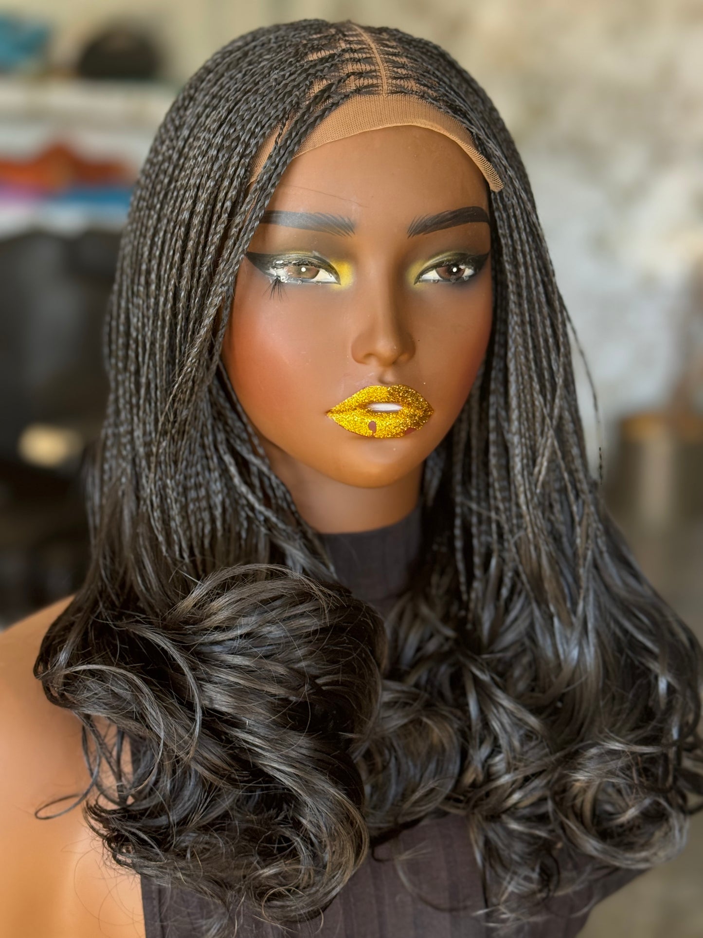 French Curls Wig | 14-Inch Short Style | Made to Order