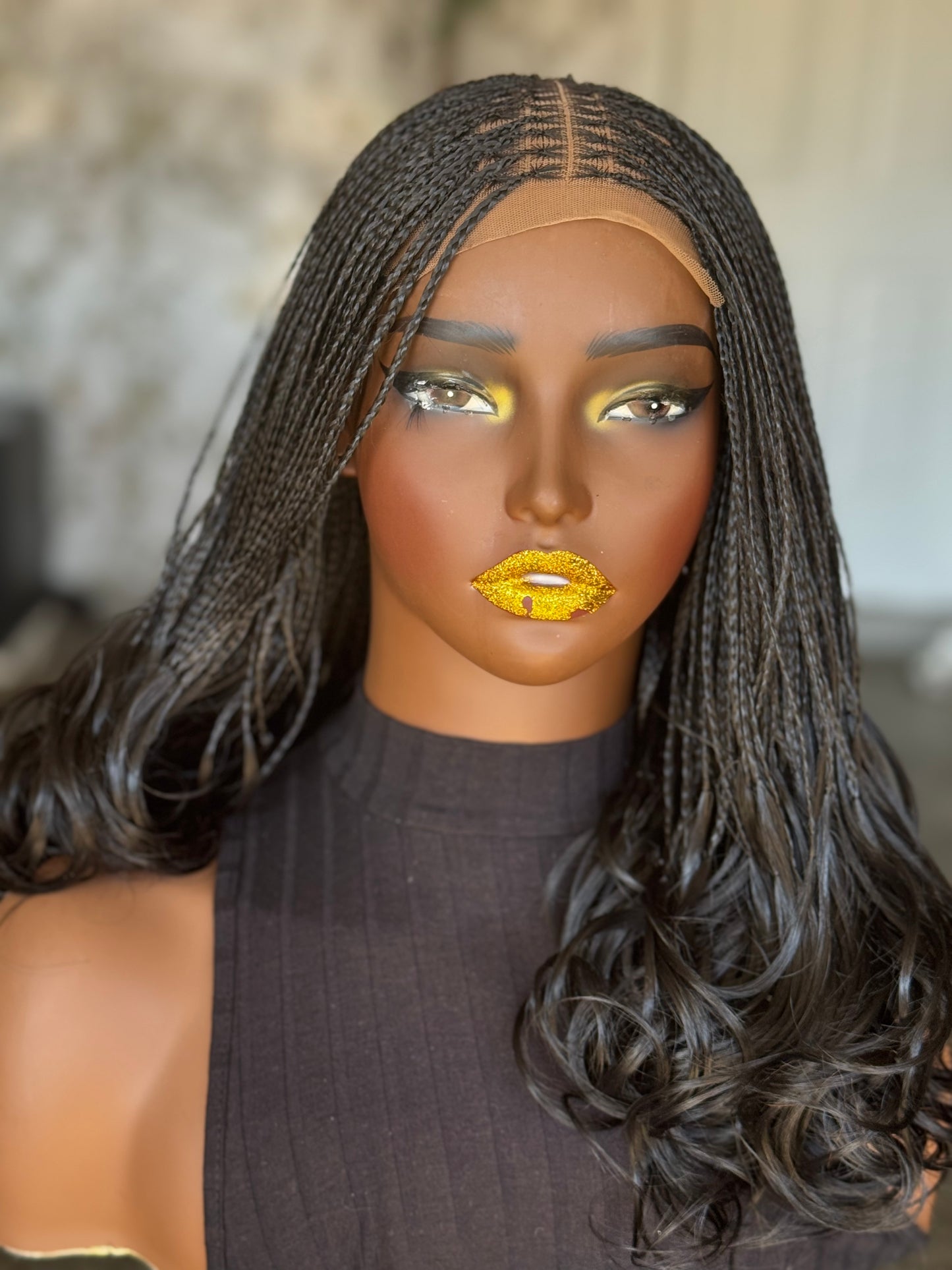 French Curls Wig | 14-Inch Short Style | Made to Order