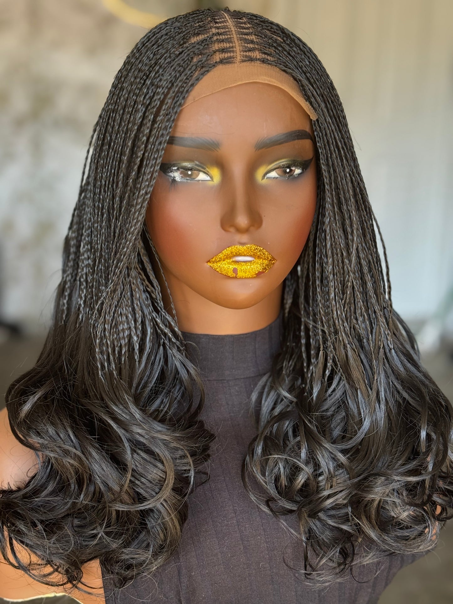 French Curls Wig | 14-Inch Short Style | Made to Order