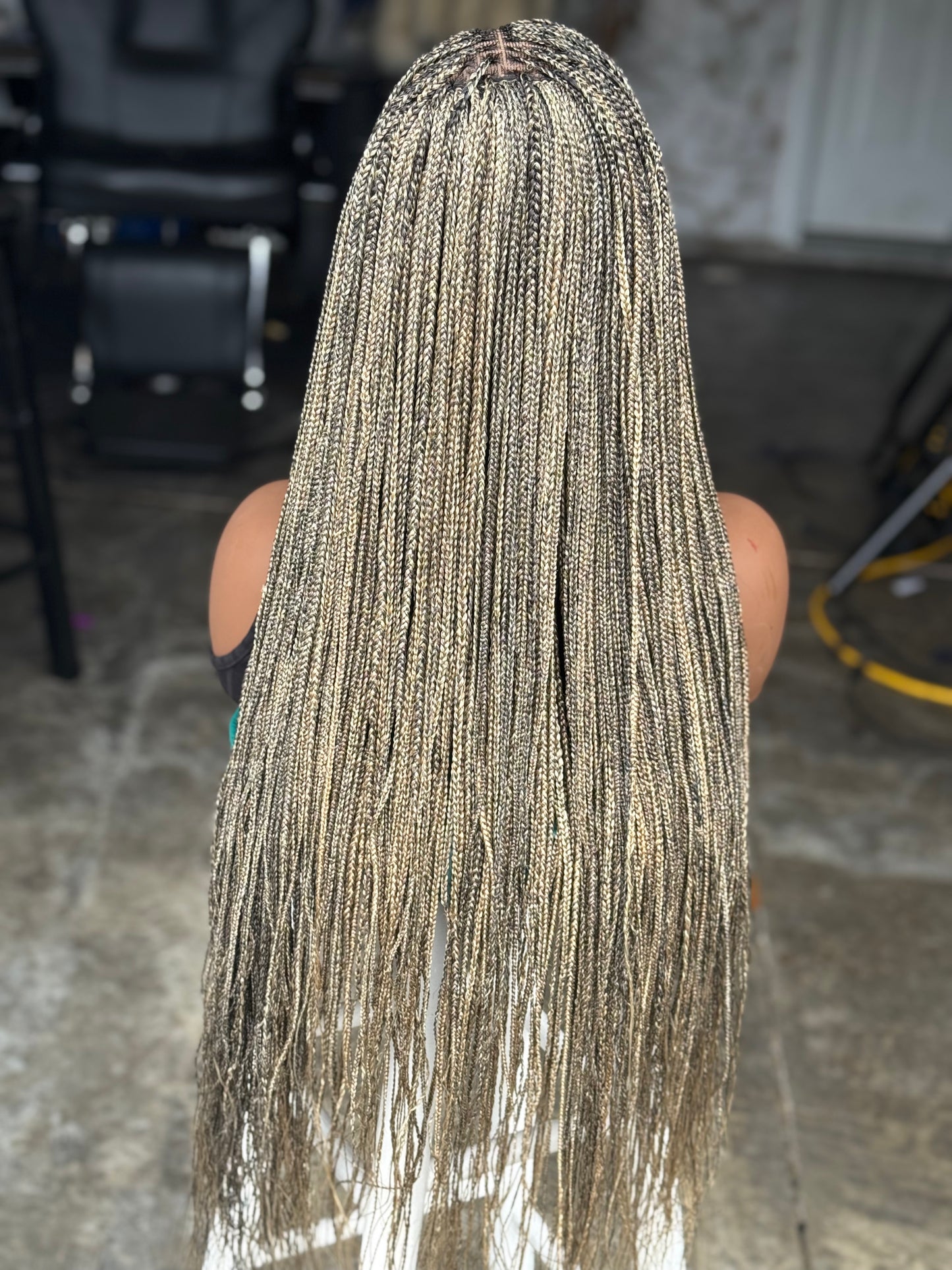 Frontal Ear To Ear Knotless Braids 28/30 Inch Made To Order Wig