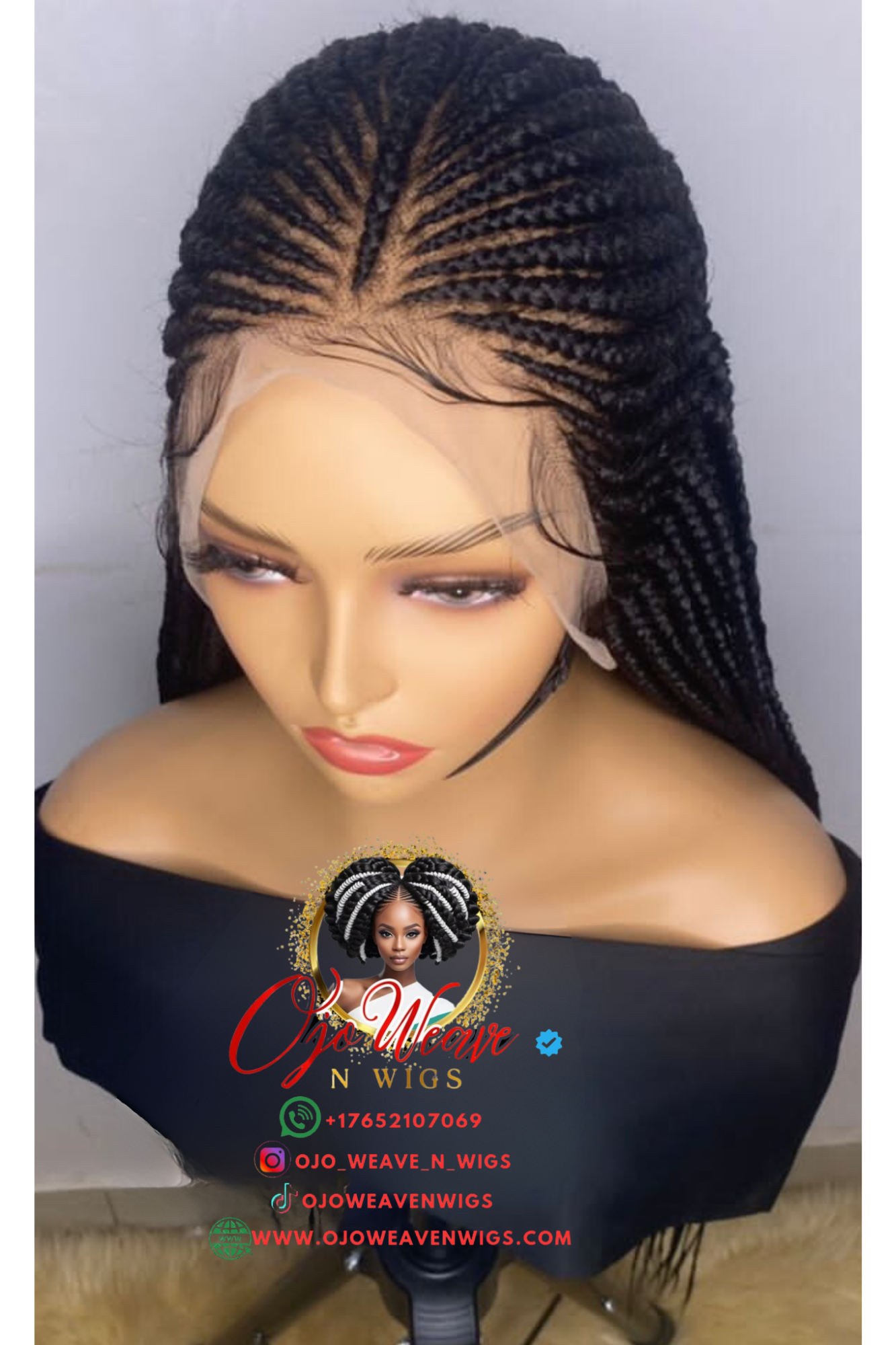 Jessy Braided Cornrow Ready to Ship