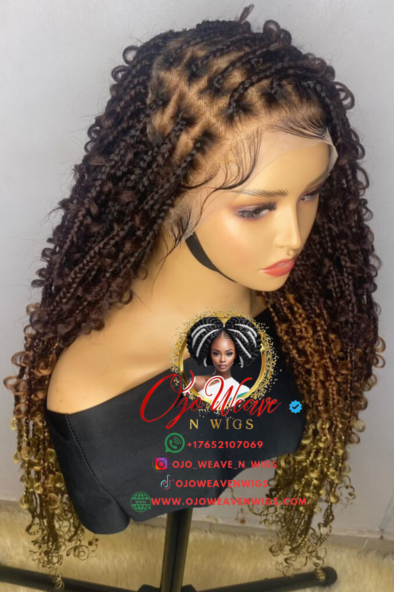 June Butterfly Braid Made to Order