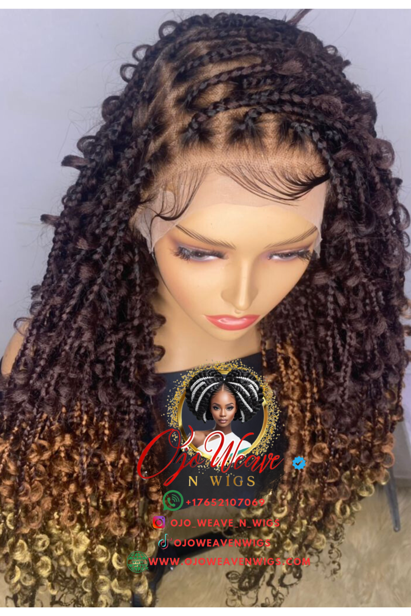 June Butterfly Braid Made to Order