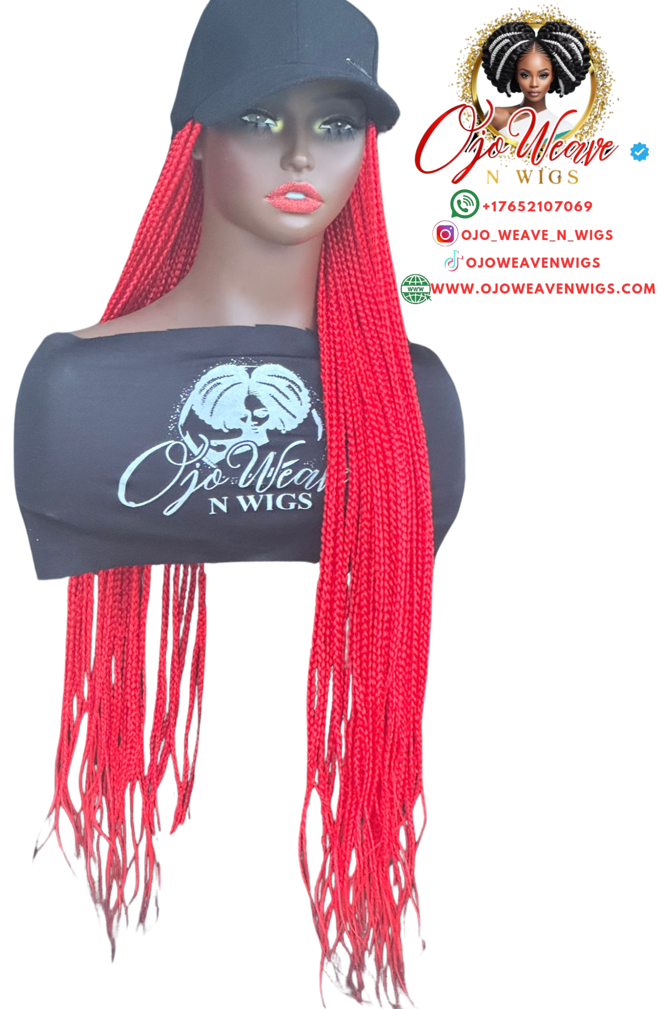 Summer Face Cap with 32 Inches Ready to Ship