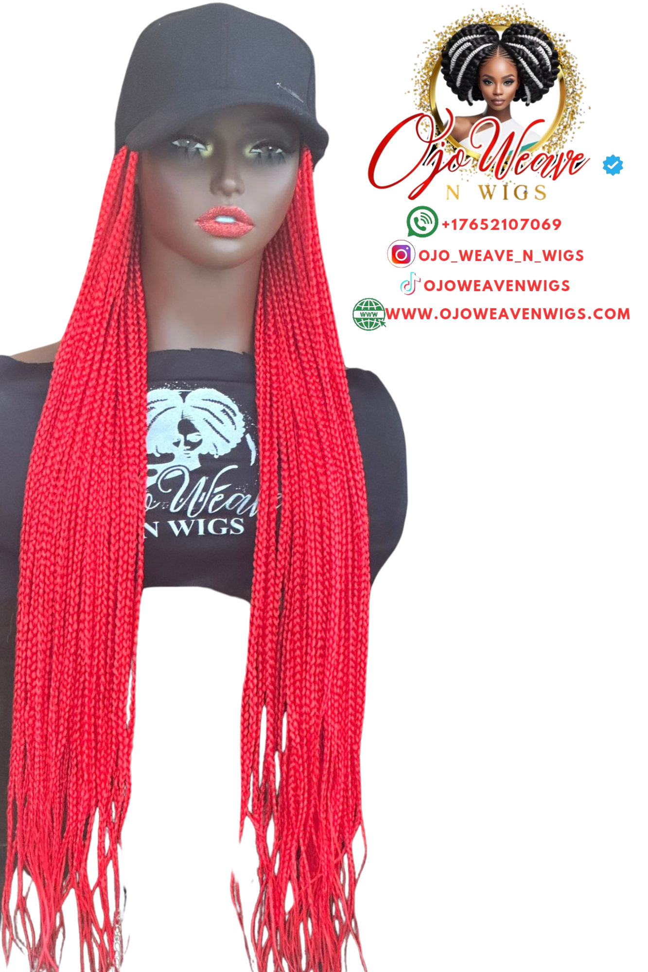 Summer Face Cap with 32 Inches Ready to Ship