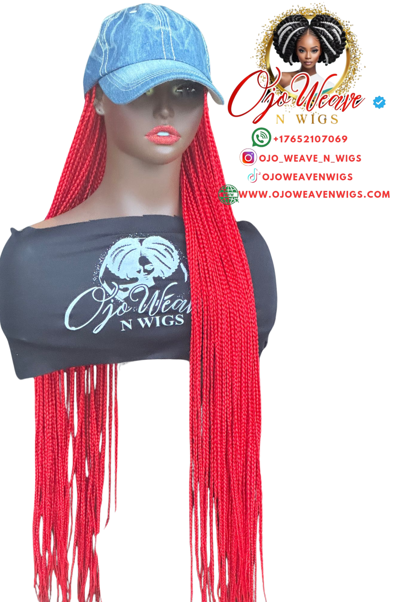 Summer Face Cap with 32 Inches Ready to Ship