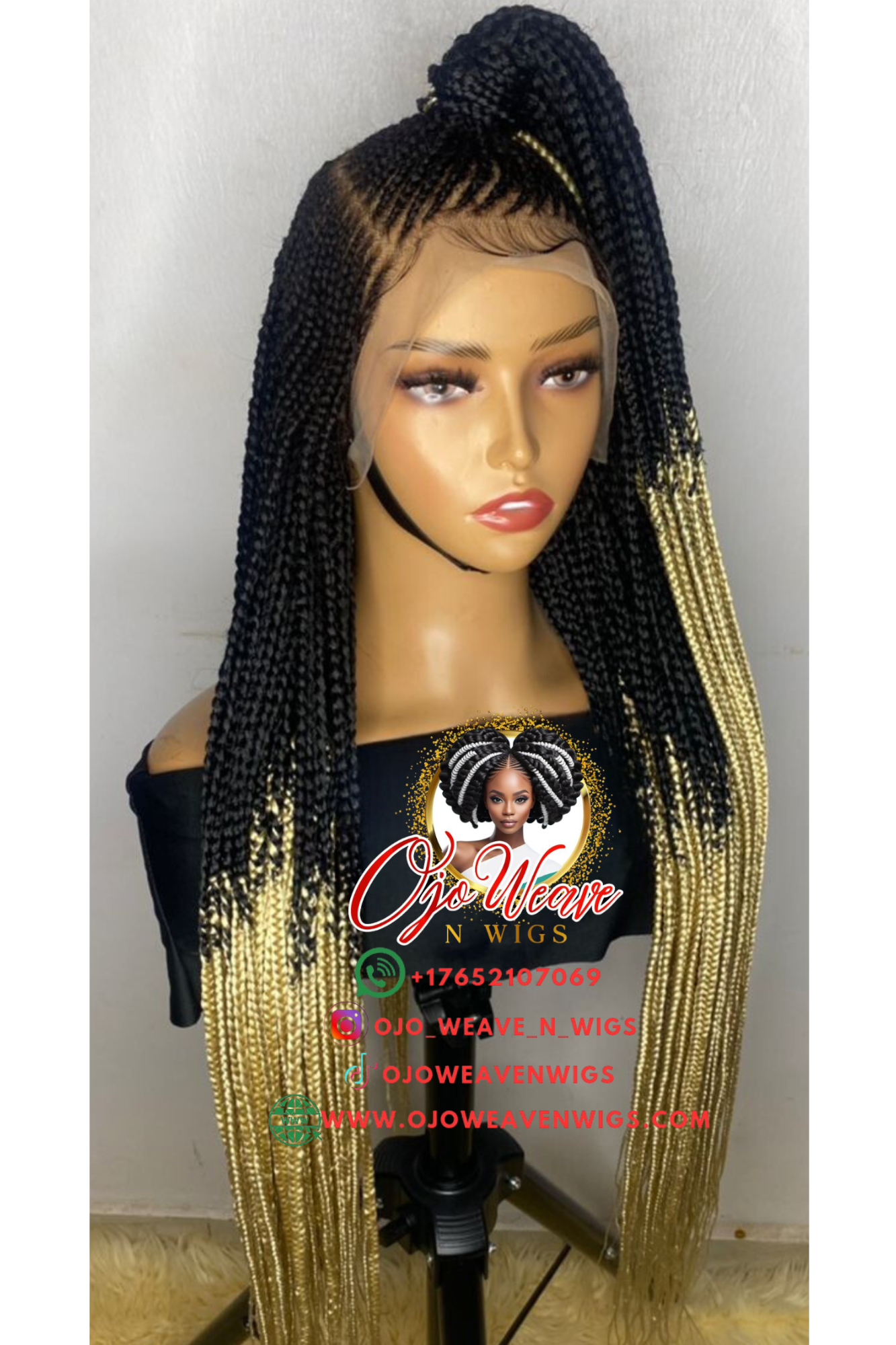 Ewa Ket Cornrow Wig Made to Order