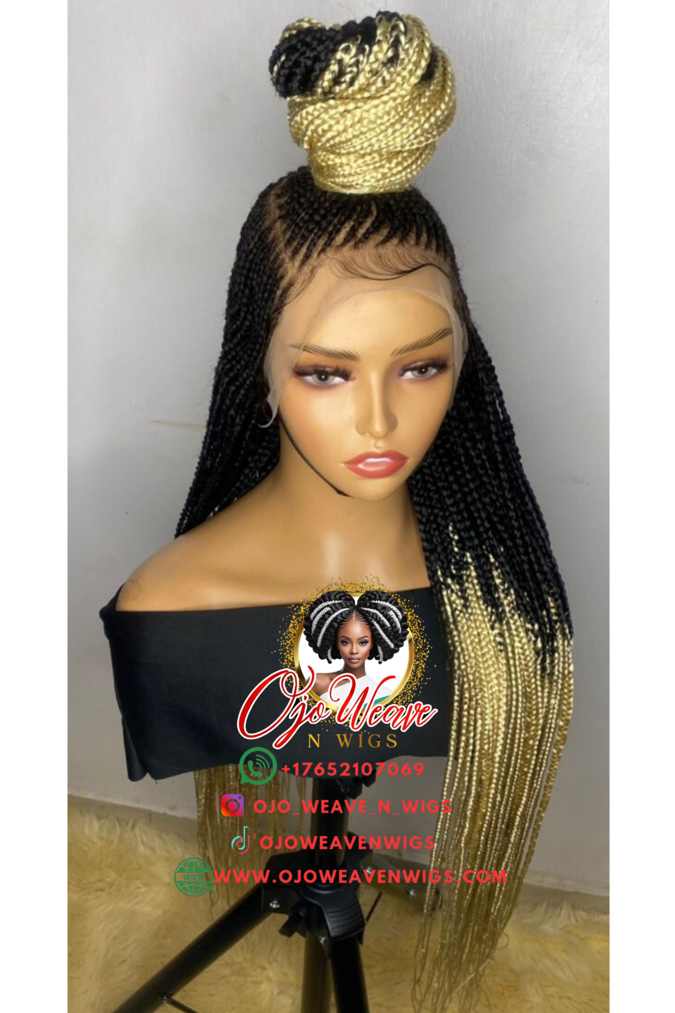 Ewa Ket Cornrow Wig Made to Order