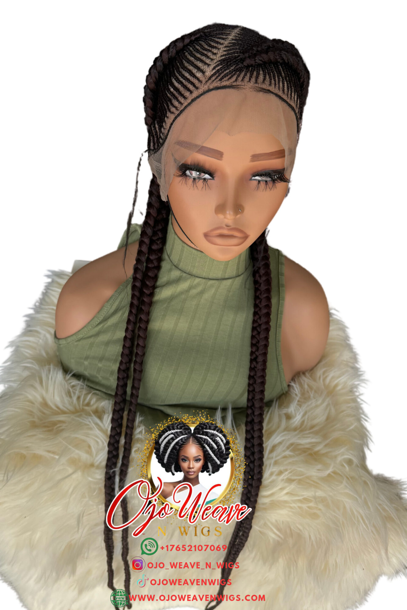 Fiona Unit with Full Lace Braid Wig Pre Order