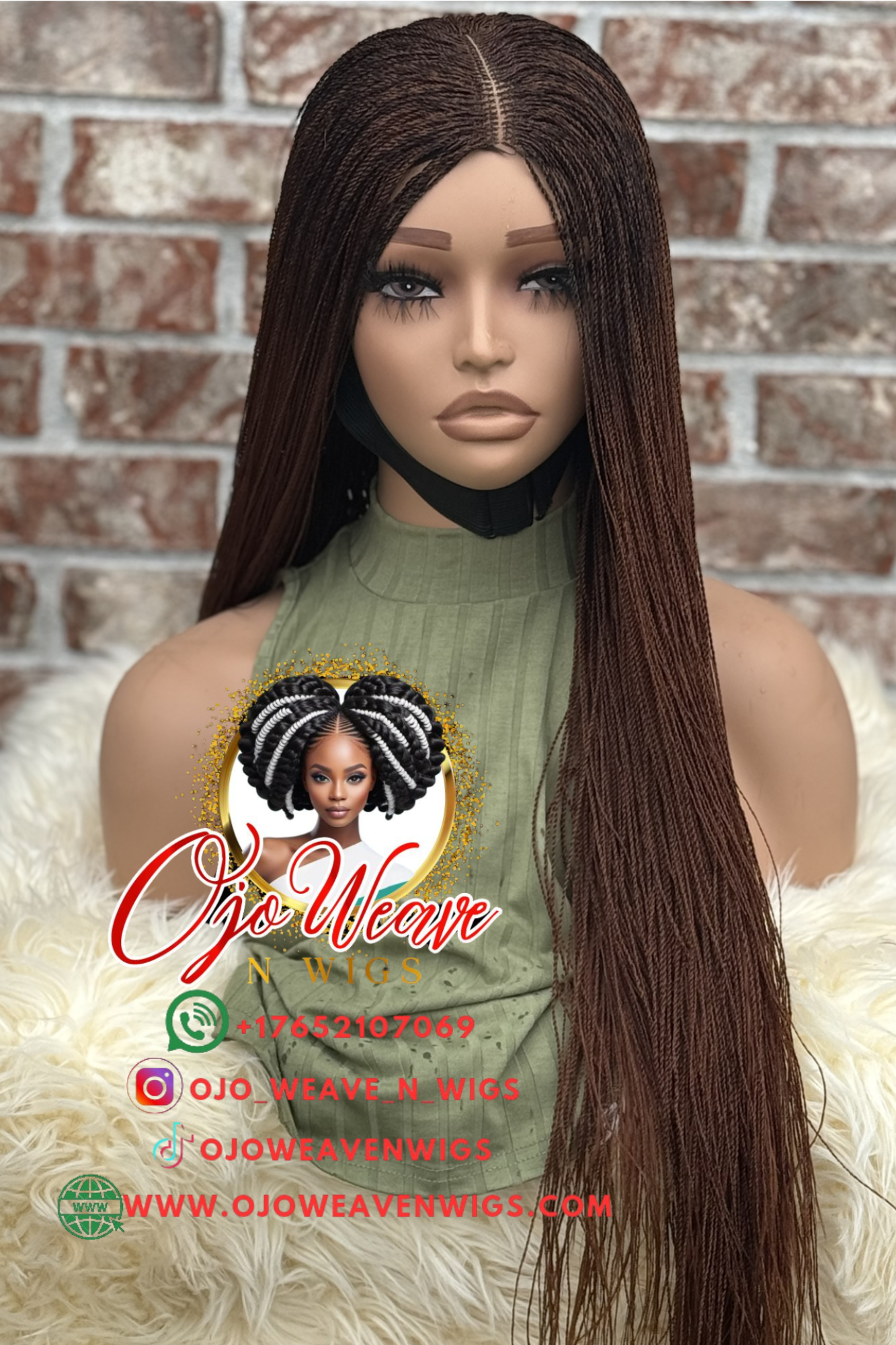 Esther Unit Glueless Wig with Micro Twist Ready to Ship