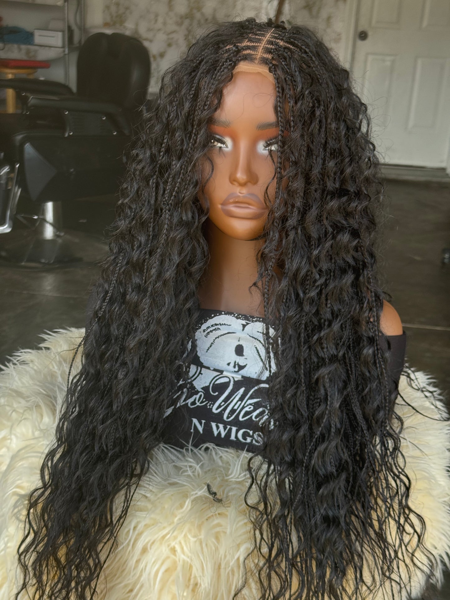 Glueless Boho Braids 24” – Ready to Ship & Slay Instantly!