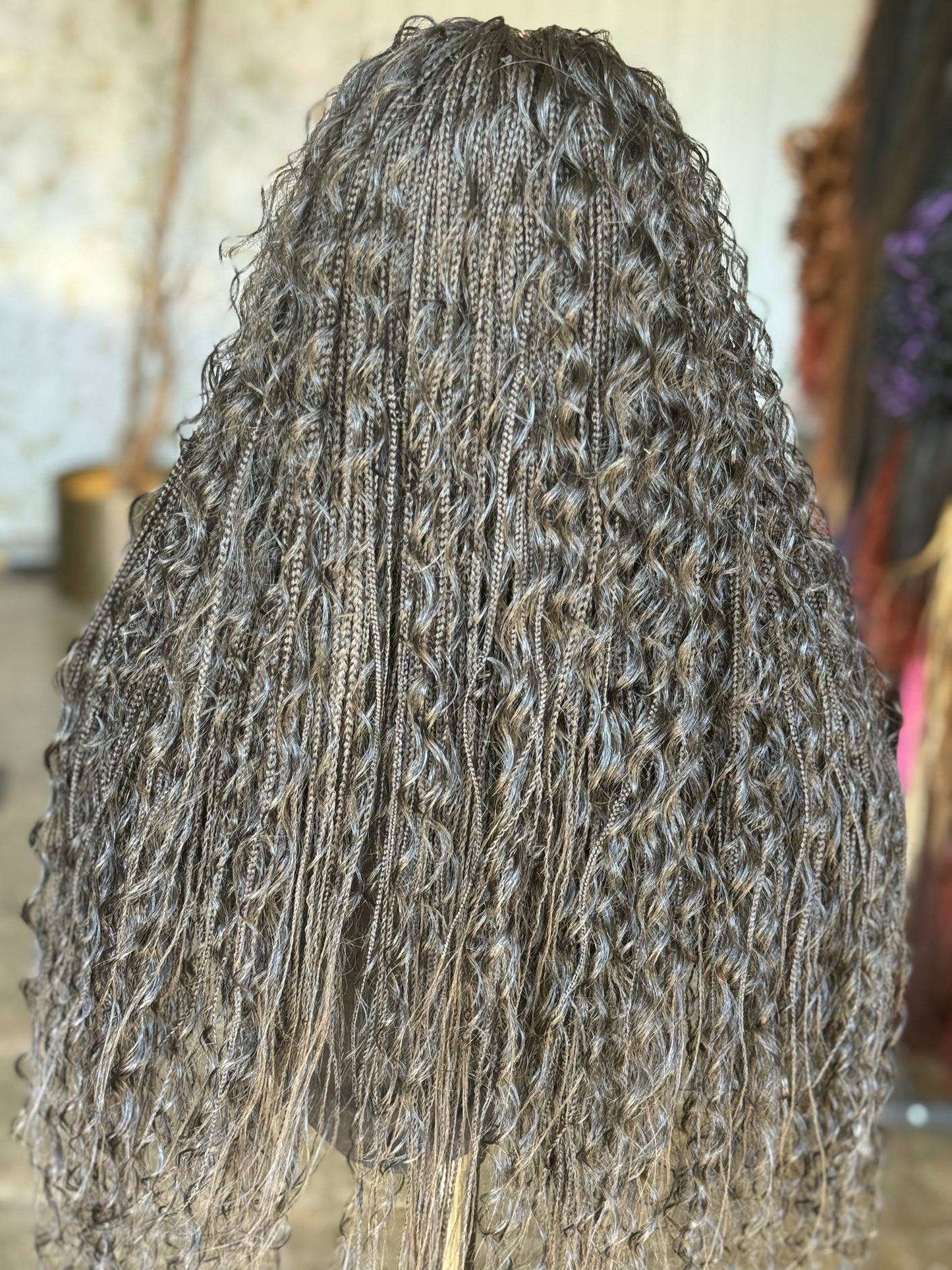 Frontal Boho Wig | 24-Inch Ready-to-Ship Boho Style | Color 1B