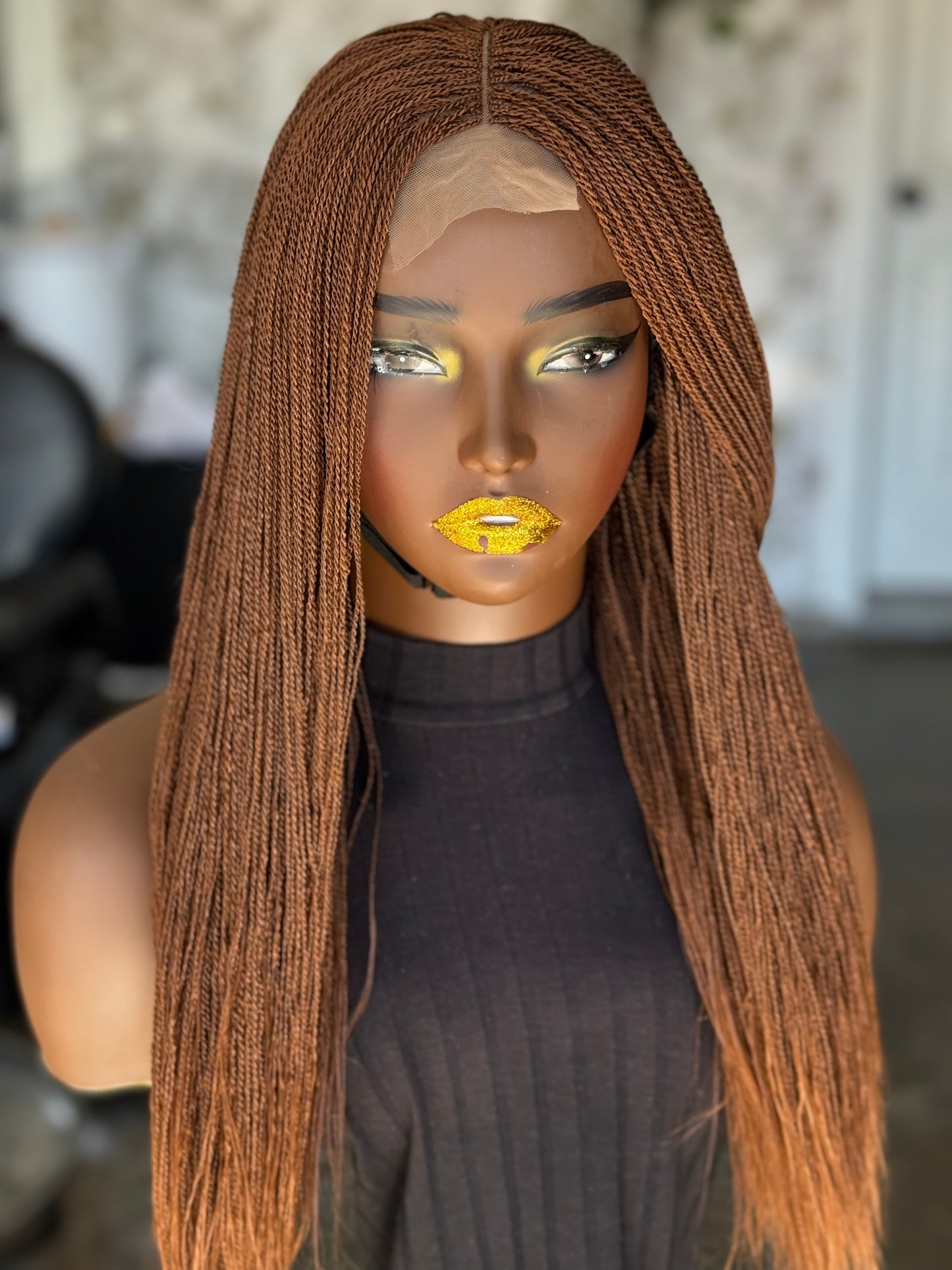 Esther Micro Twist Wig | 16/18 Inch Ready-to-Ship Closure Unit | Color 30