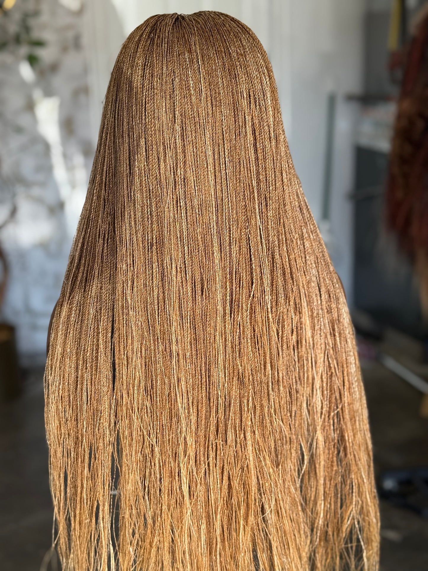 The Esther Wig | Ready to Ship 26/28" Glueless Closure Wig | Color 27/613 Mix
