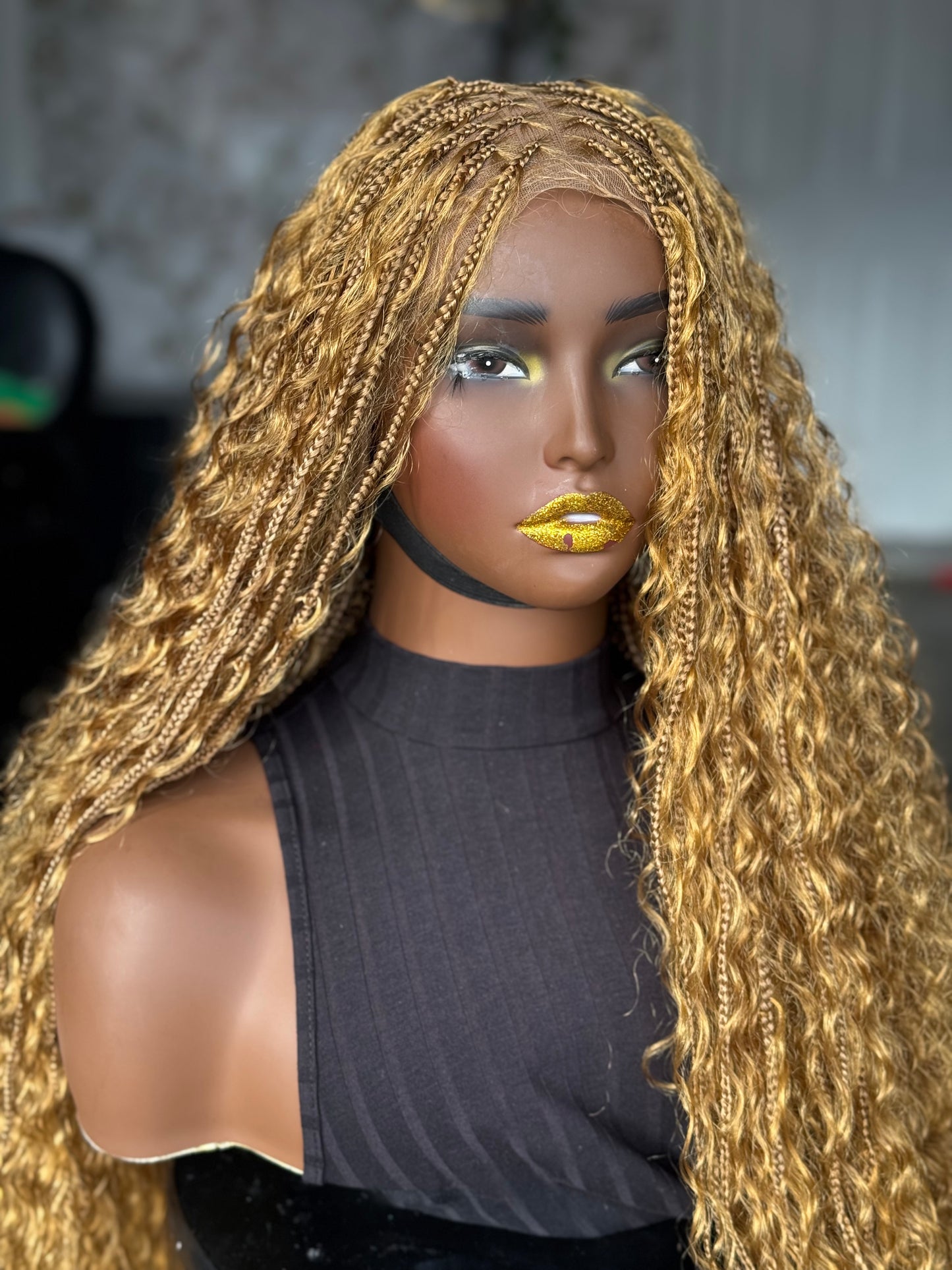 Boho Frontal Wig | 24-Inch Made to Order | Color 27