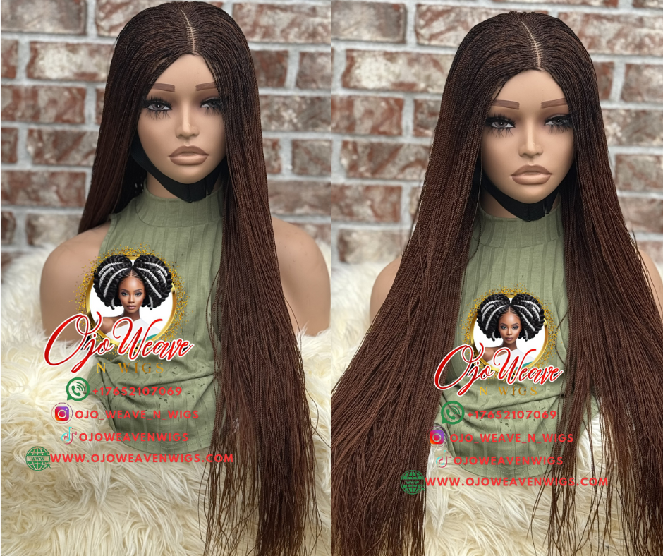 Esther Unit Glueless Wig with Micro Twist Ready to Ship