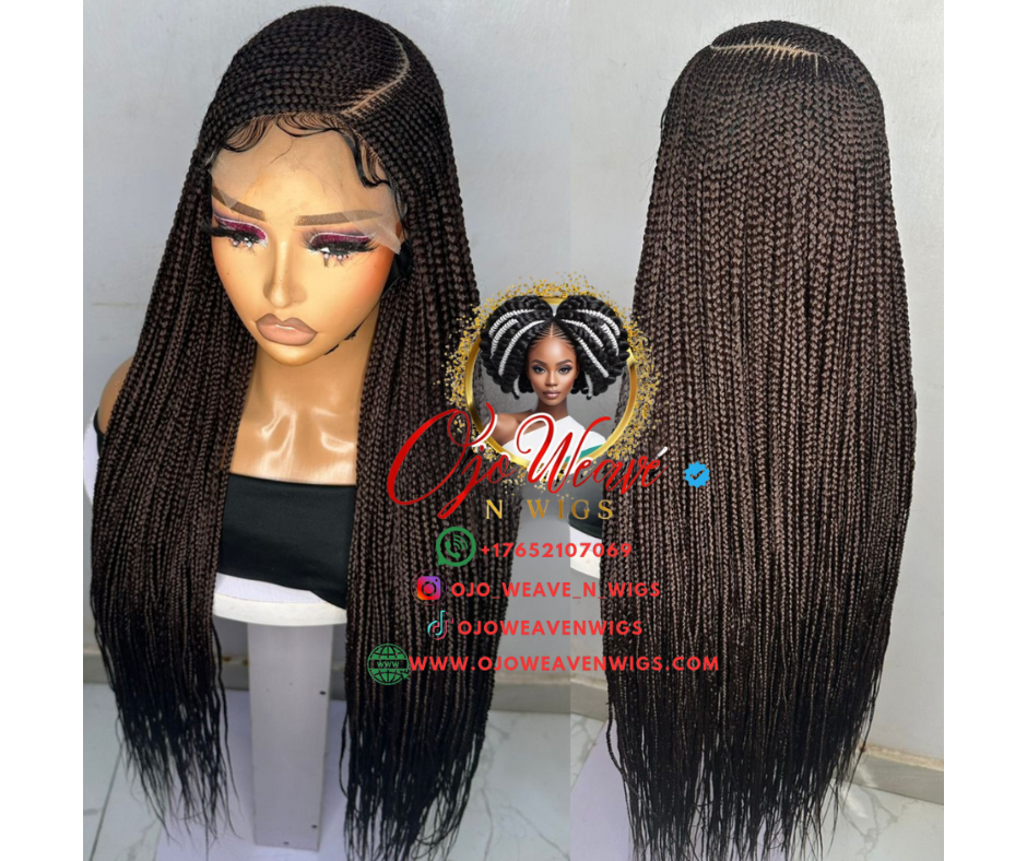 Gold Unit Closure Glueless Wig Ready to Ship