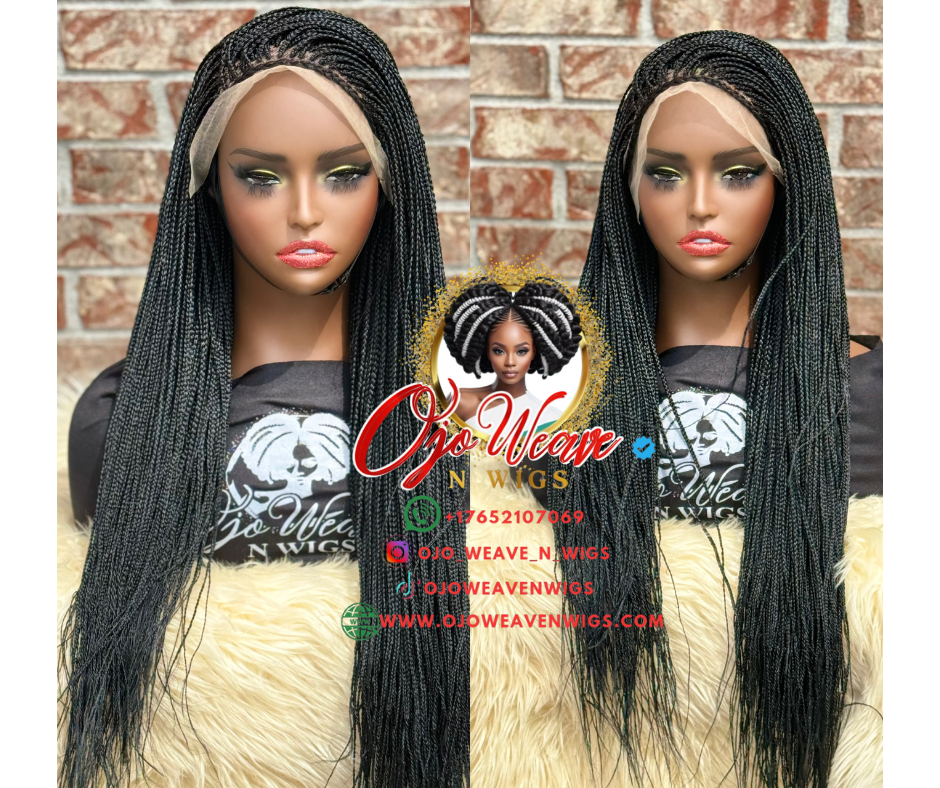 Sara Unit with Frontal Wig Black Ready to Ship