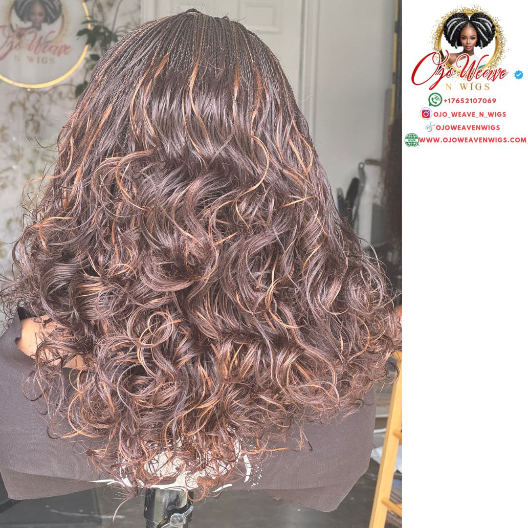 Ruby Unit with Color 33 Mix 13x6 Lace Wig Ready to Ship