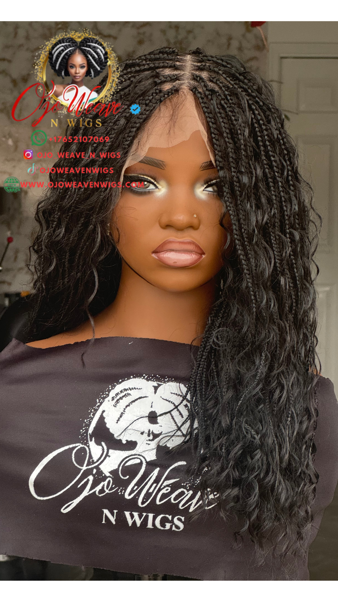 Cathy Full Lace Wig Black made to order