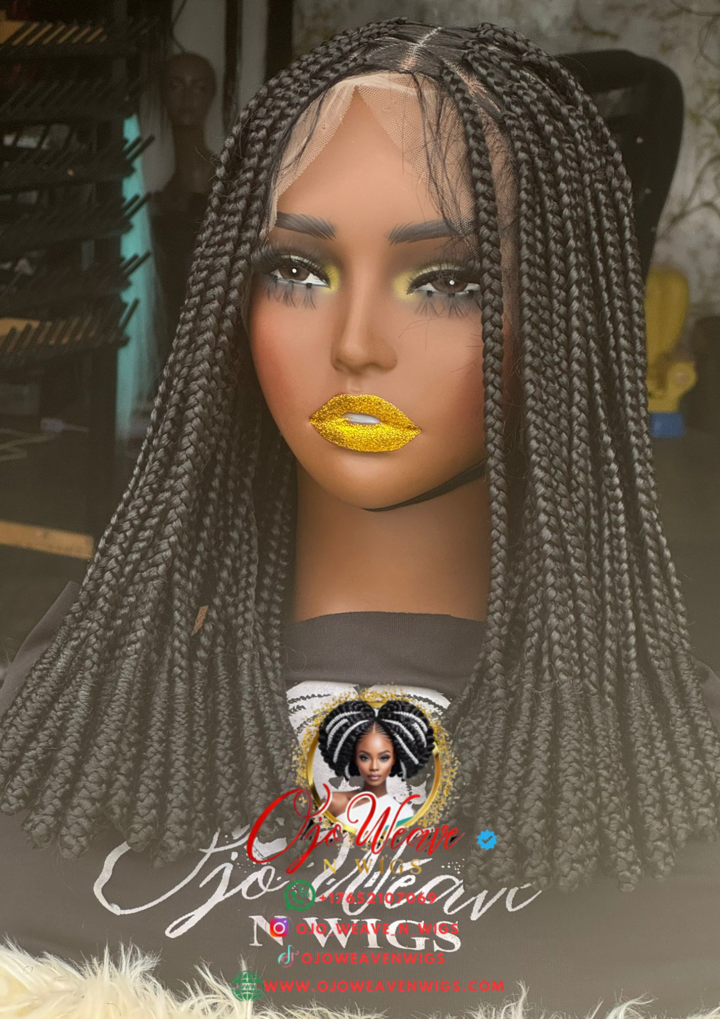 Chocolate Unit Full Wig Color 27 Ready to Ship