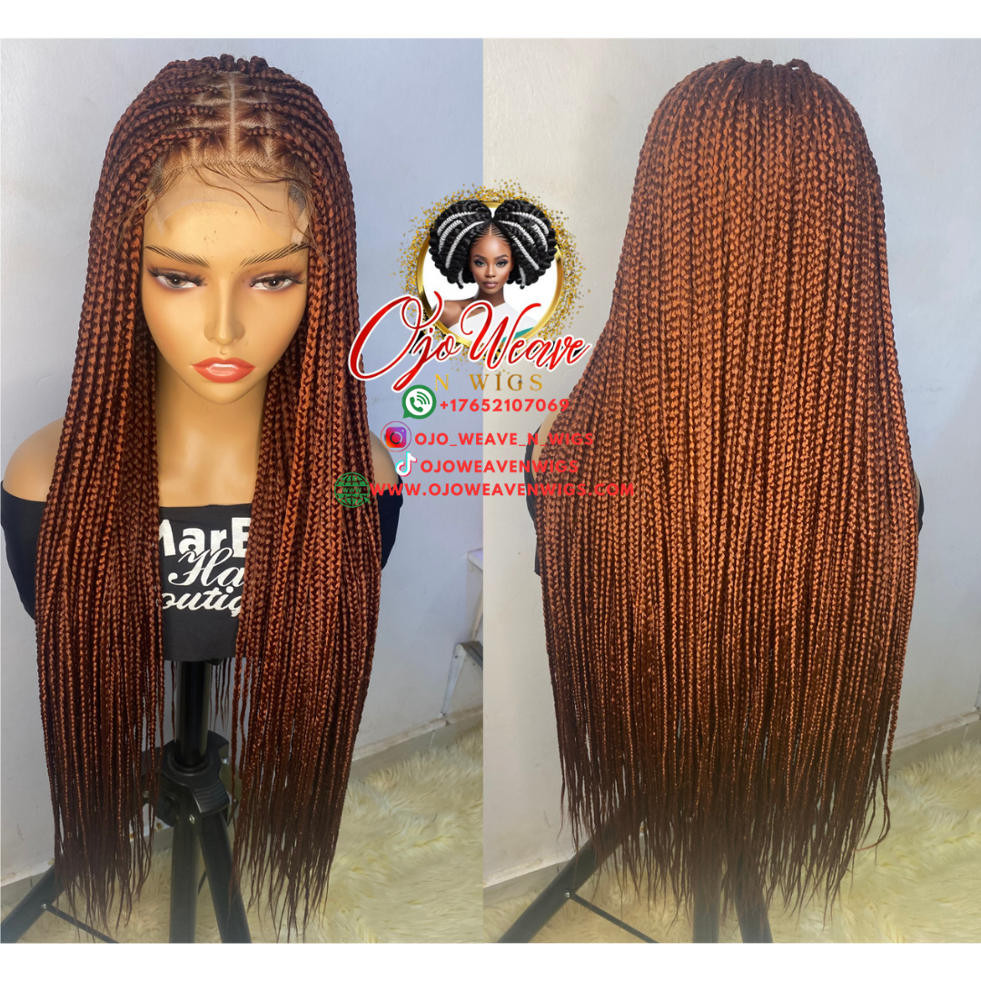 Ajoke with Closure Knotless Wig Pre-Order
