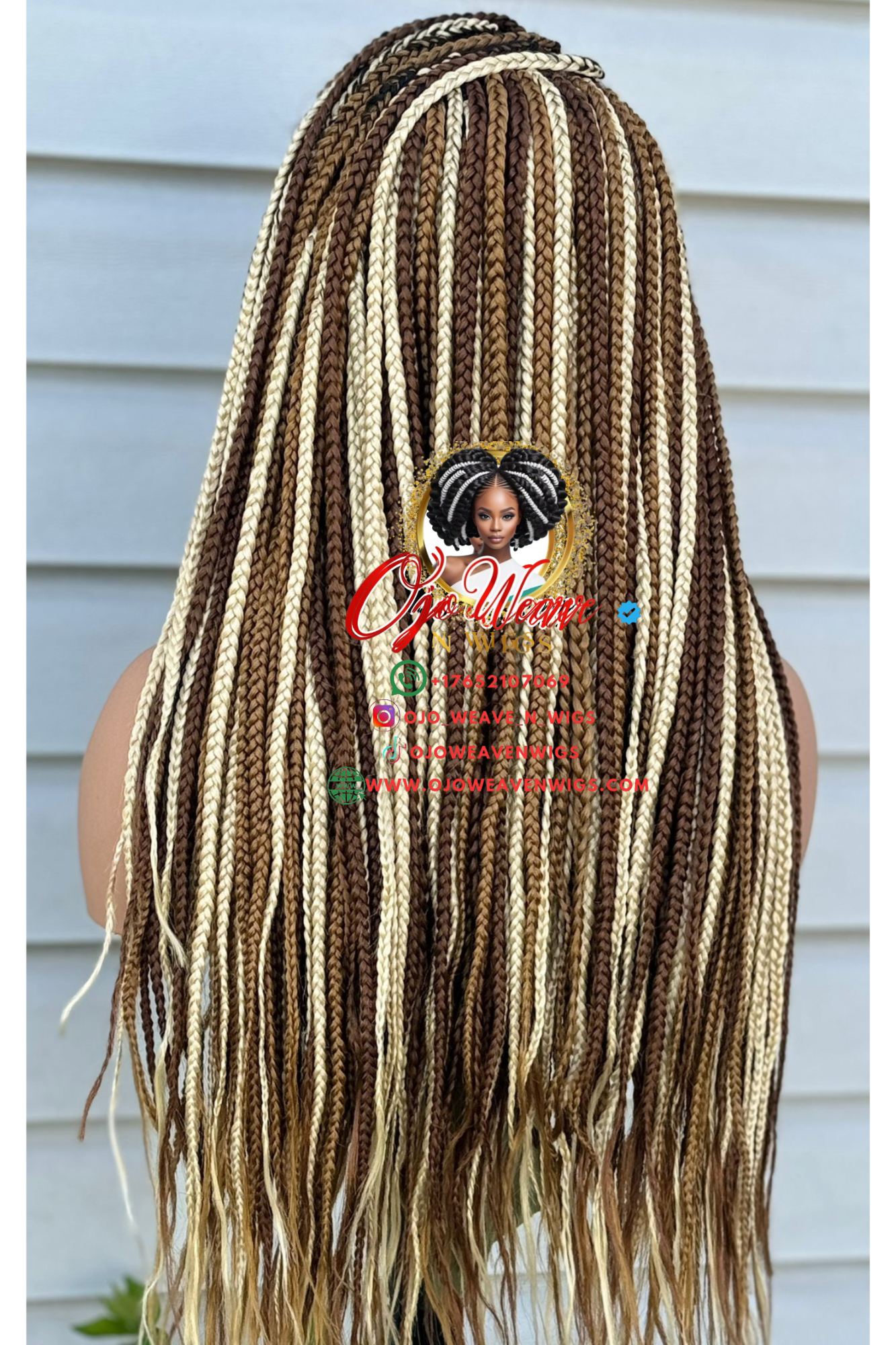 Alexa Unit with Cornrow Knotless Braid Pre Order