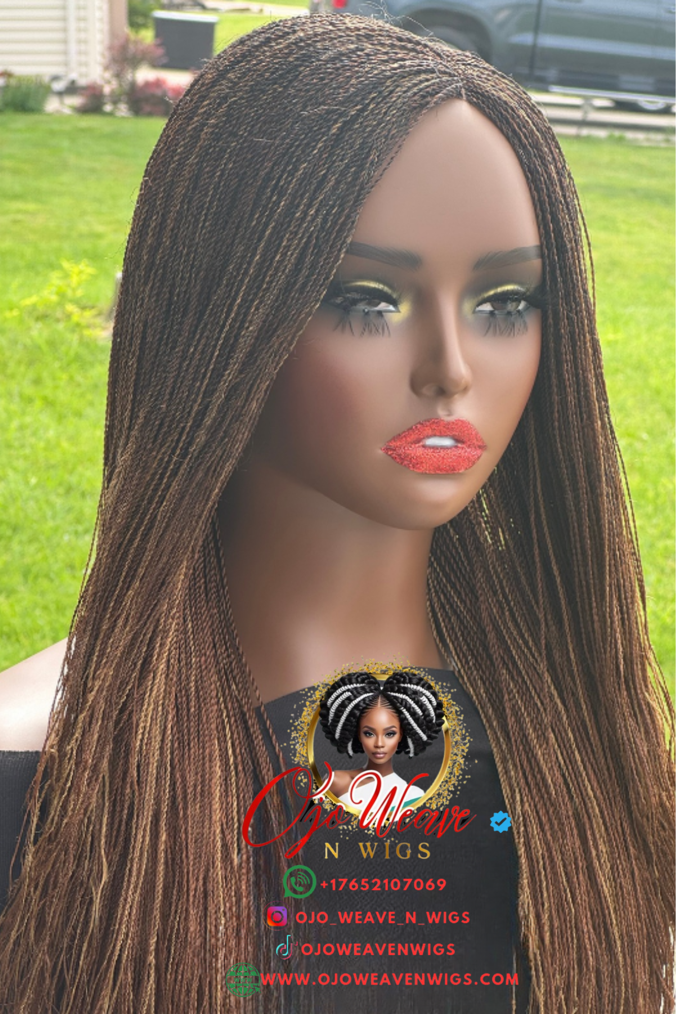 Baby Esther with Color 30/33 Closure Glueless Wig Ready to Ship