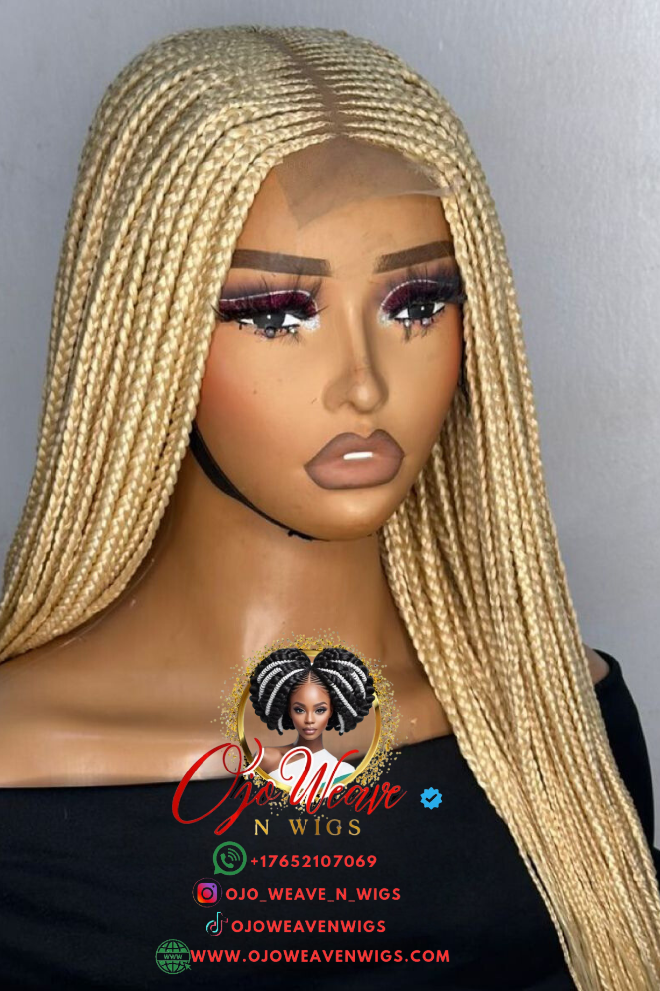 Bianca Blonde 2x6 Closure Wig Made to Order