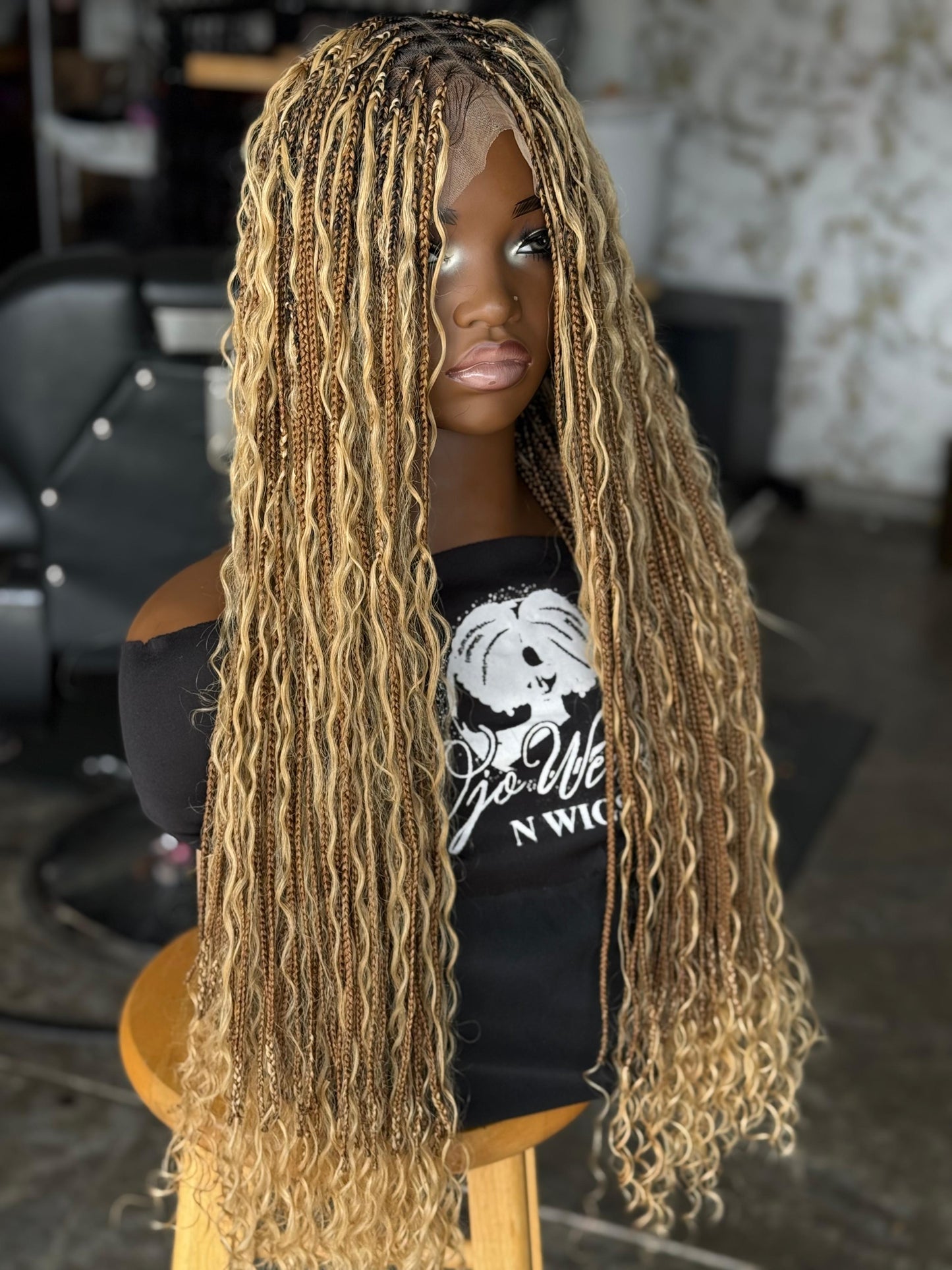 100% Human Hair Curls Wig | Full Lace Ready to Ship