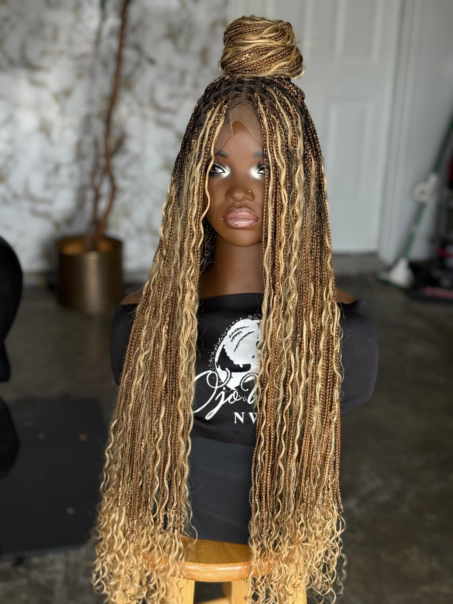 100% Human Hair Curls Wig | Full Lace Ready to Ship