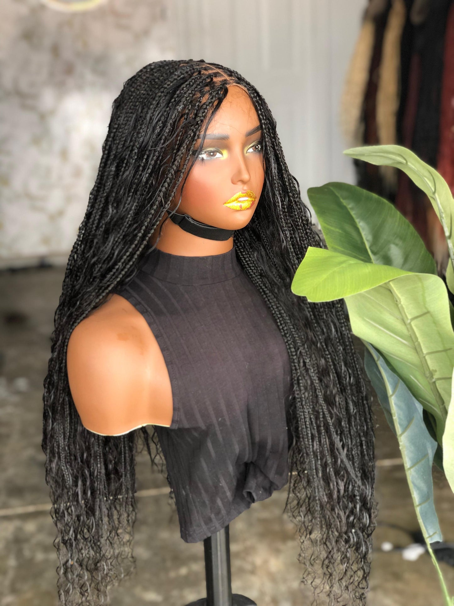Made to Order: Human Hair Lace Unit 24-Inch Closure Wig