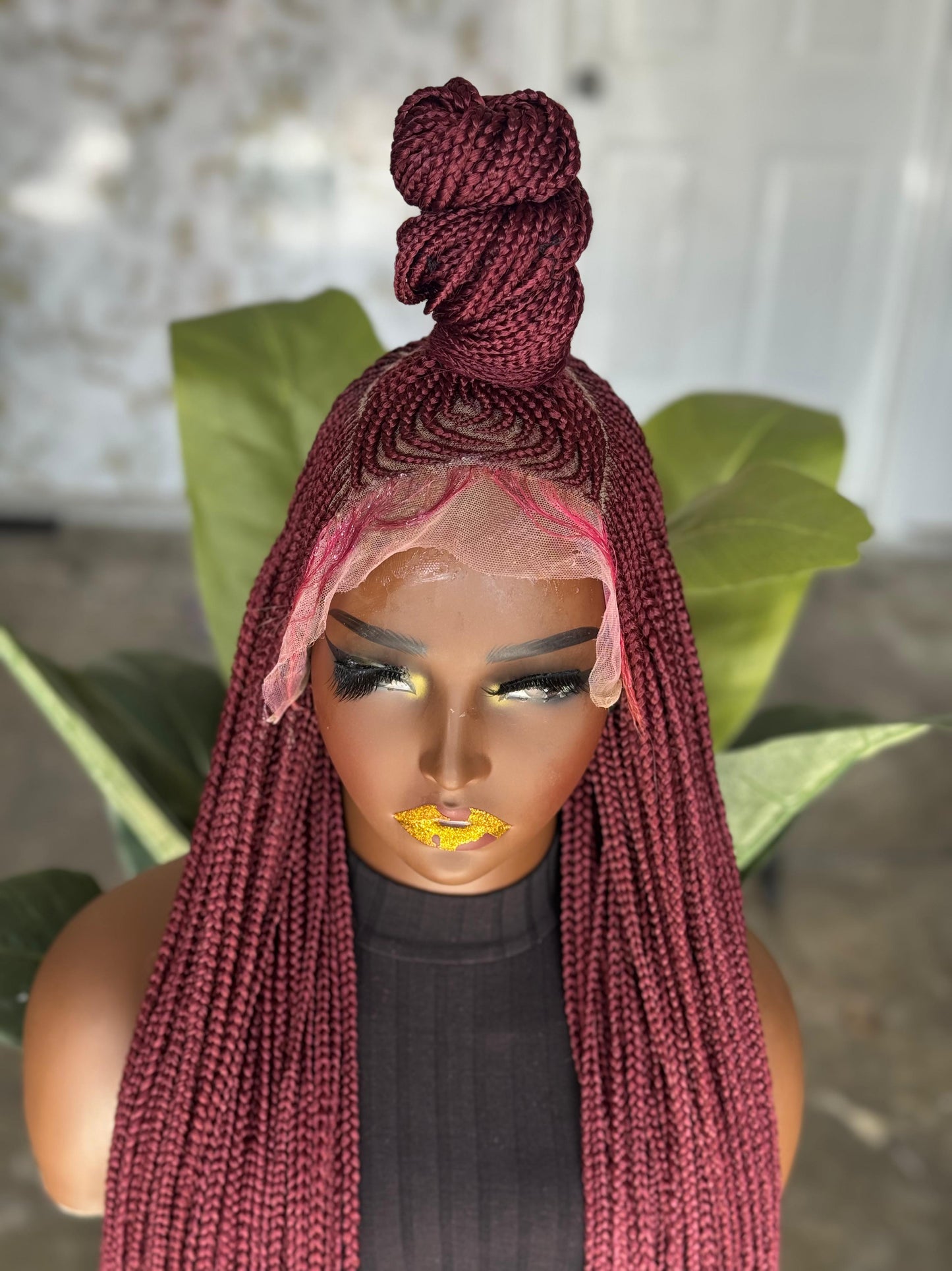 Made to Order Ewa Ket Unit | 26" Frontal Cornrow Wig