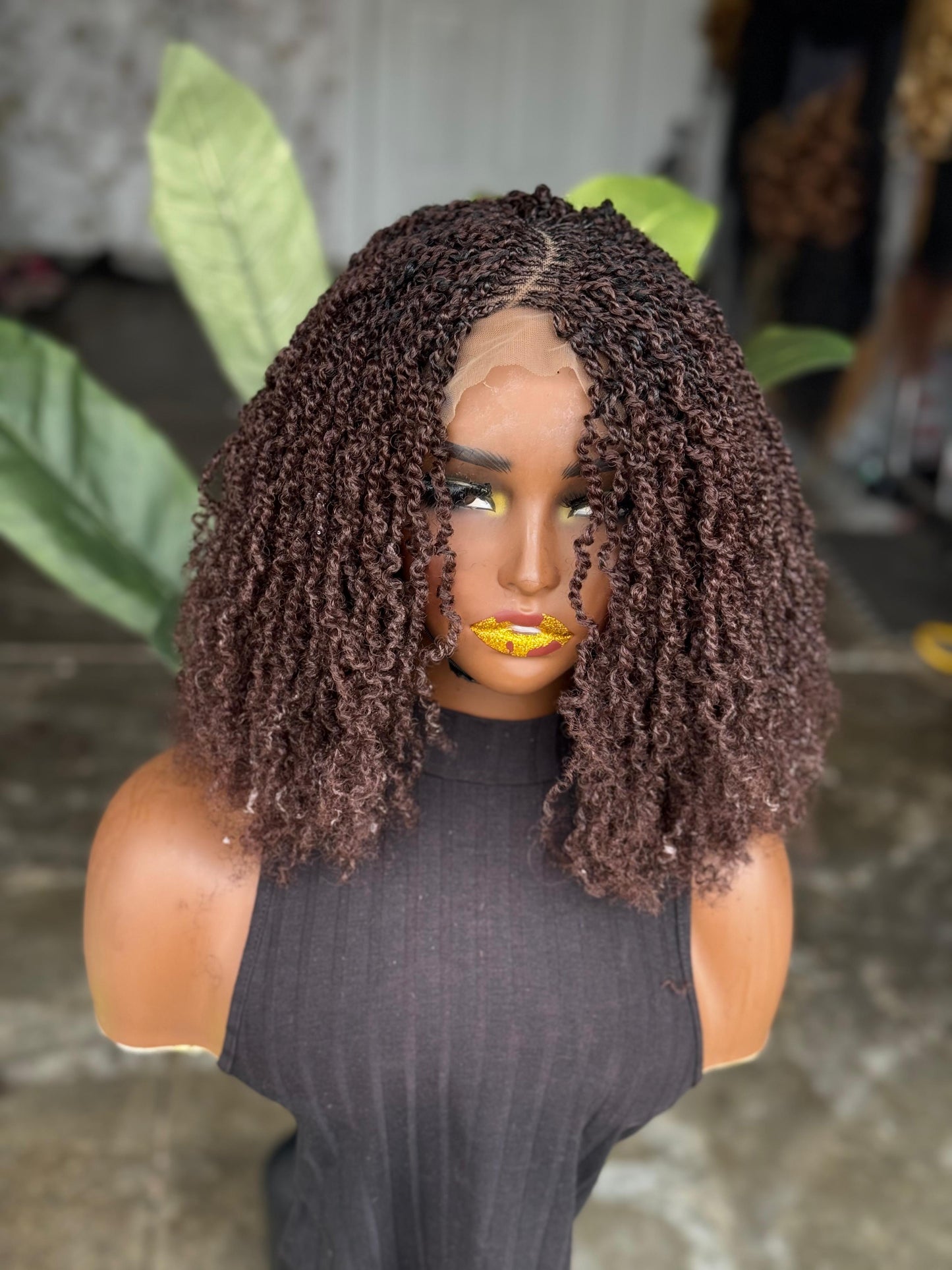 Closure C Part Sister Locs Ready To Ship 10 Inches Color 33