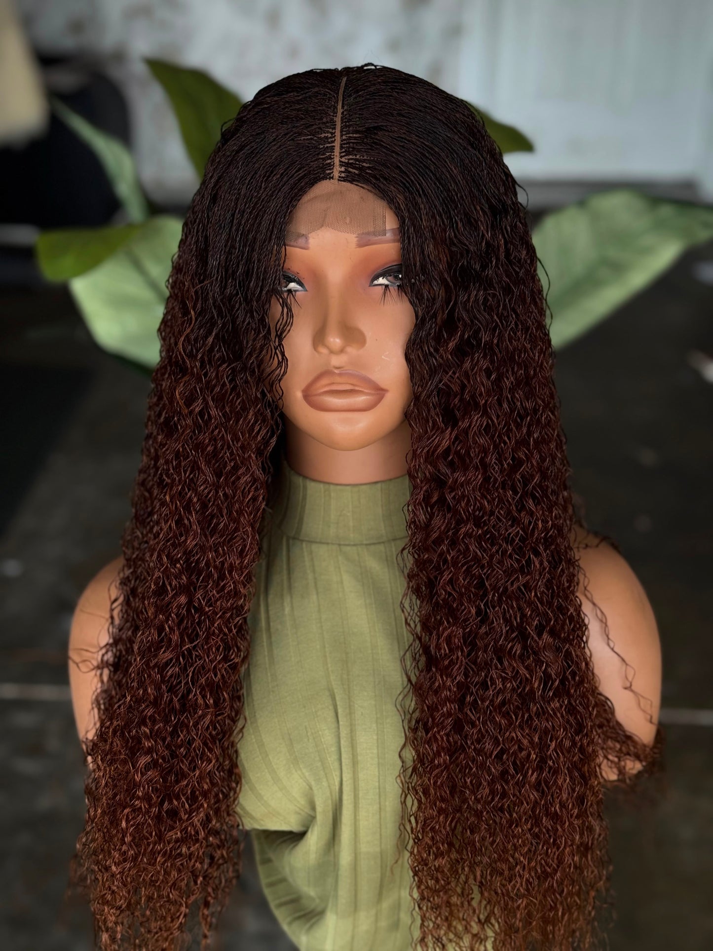 Curly Nano Unit | 18"/20" Ready to Ship Glueless Lace Closure Wig