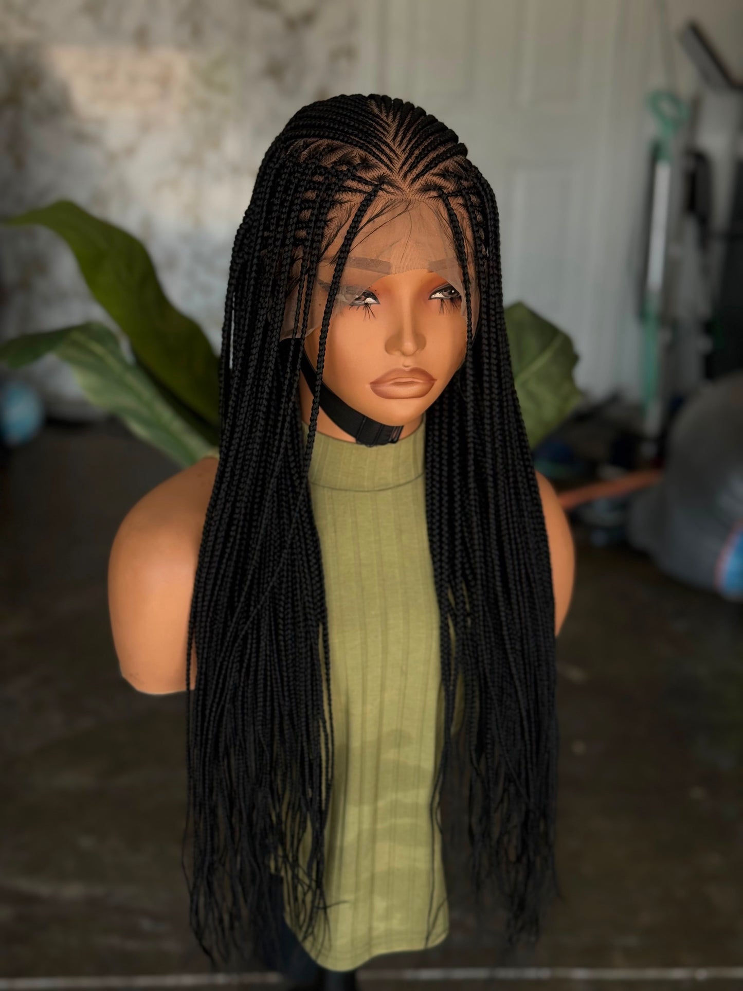 Flip Flop Unit | 24" Cap 22 Ready to Ship Hand-Made Full Lace Wig