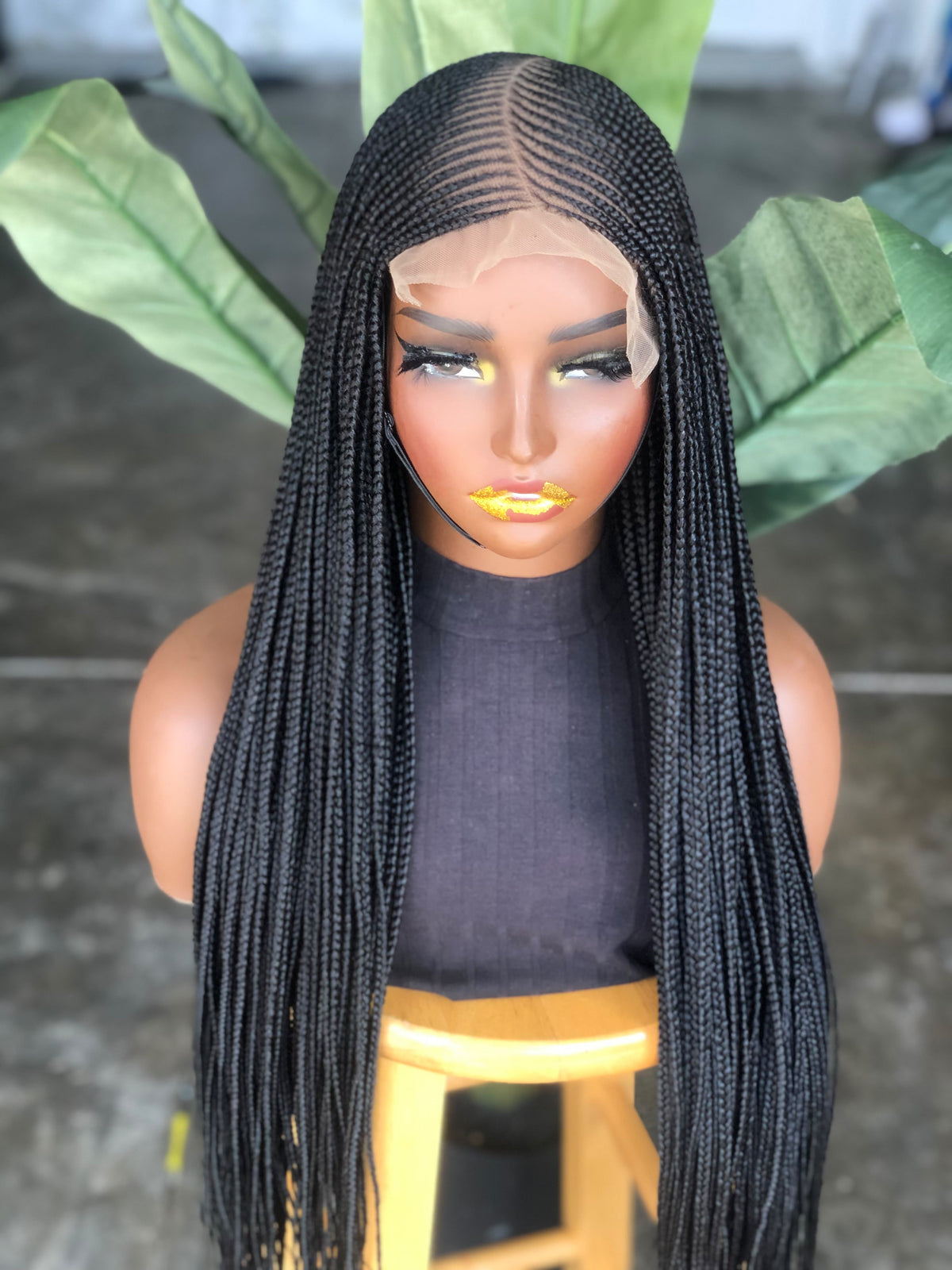 Ready to Ship 26" Glueless Wig | 6x6 Lace Closure (Color 1B)