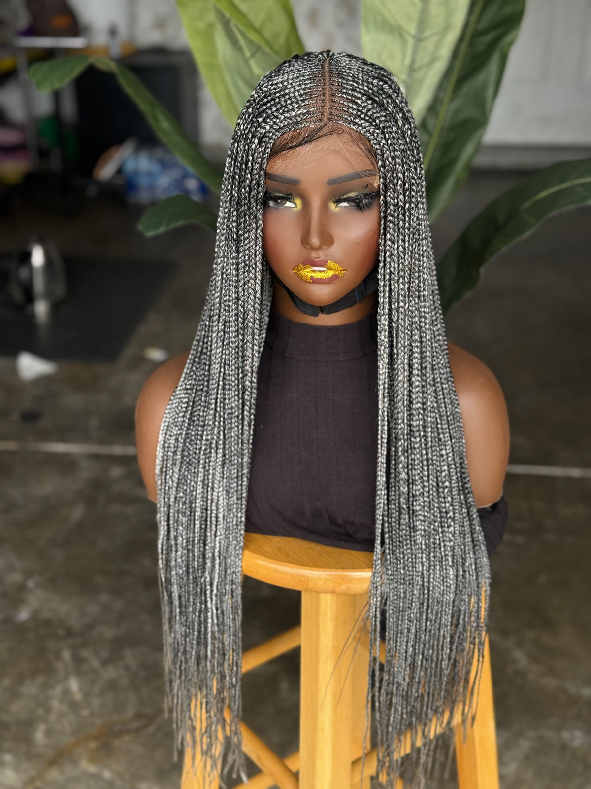 24" Bianca Salt & Pepper Wig (Cap Size 22) – Ready to Ship