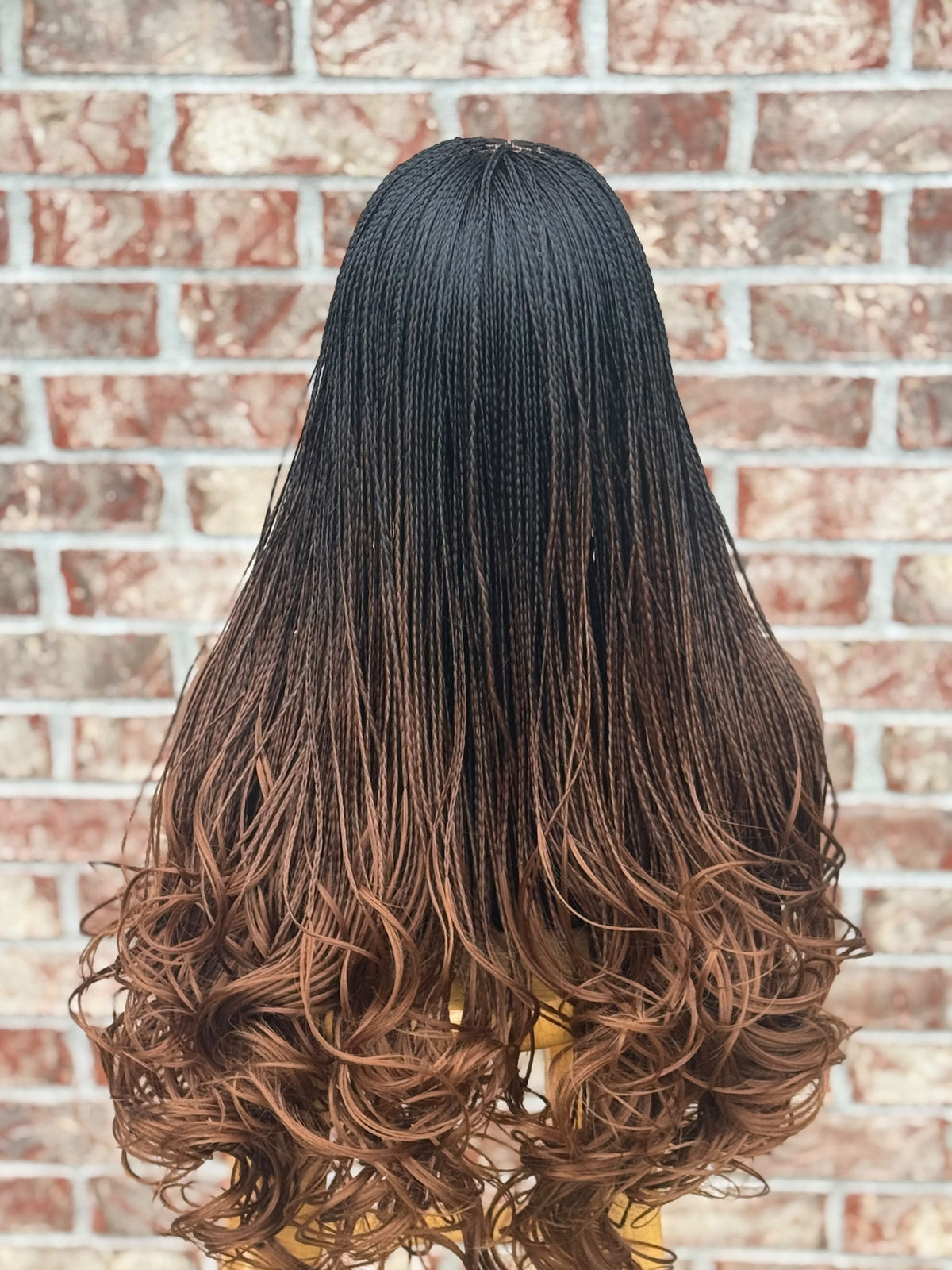 Ready to Ship 20–24" French Curls 5x5 ClosureGlueless Wig | Ombre Edition