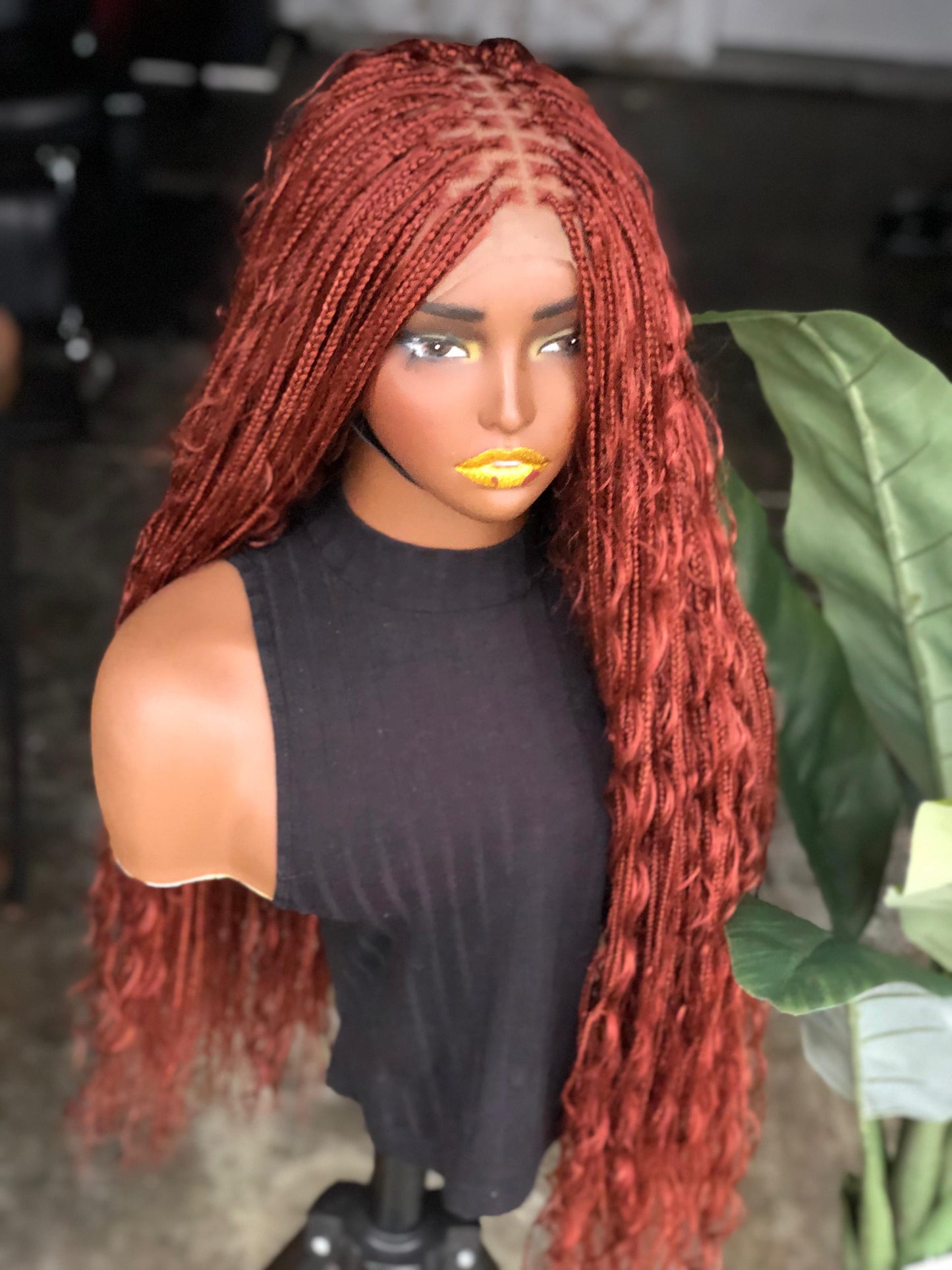Made to order Boho Unit: Extra Long 30" Glueless Closure Wig closure