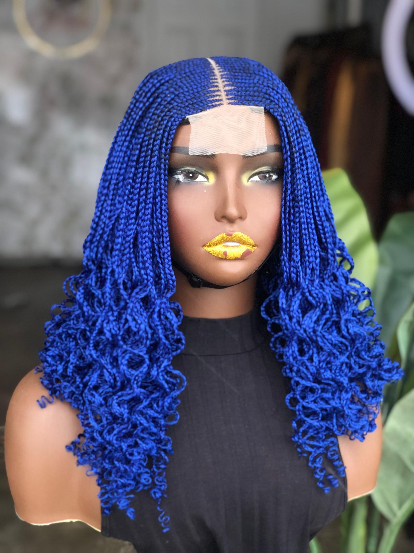 Bianca Curls Unit | Vibrant Blue | Ready to Ship