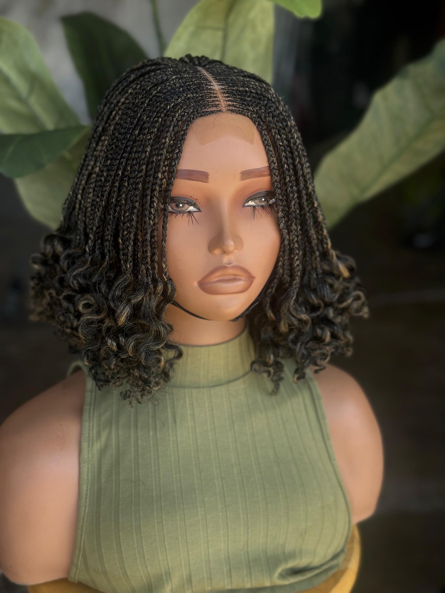 10" Closure Glueless Color 27 Mix with Black Bianca Unit Ready to Ship
