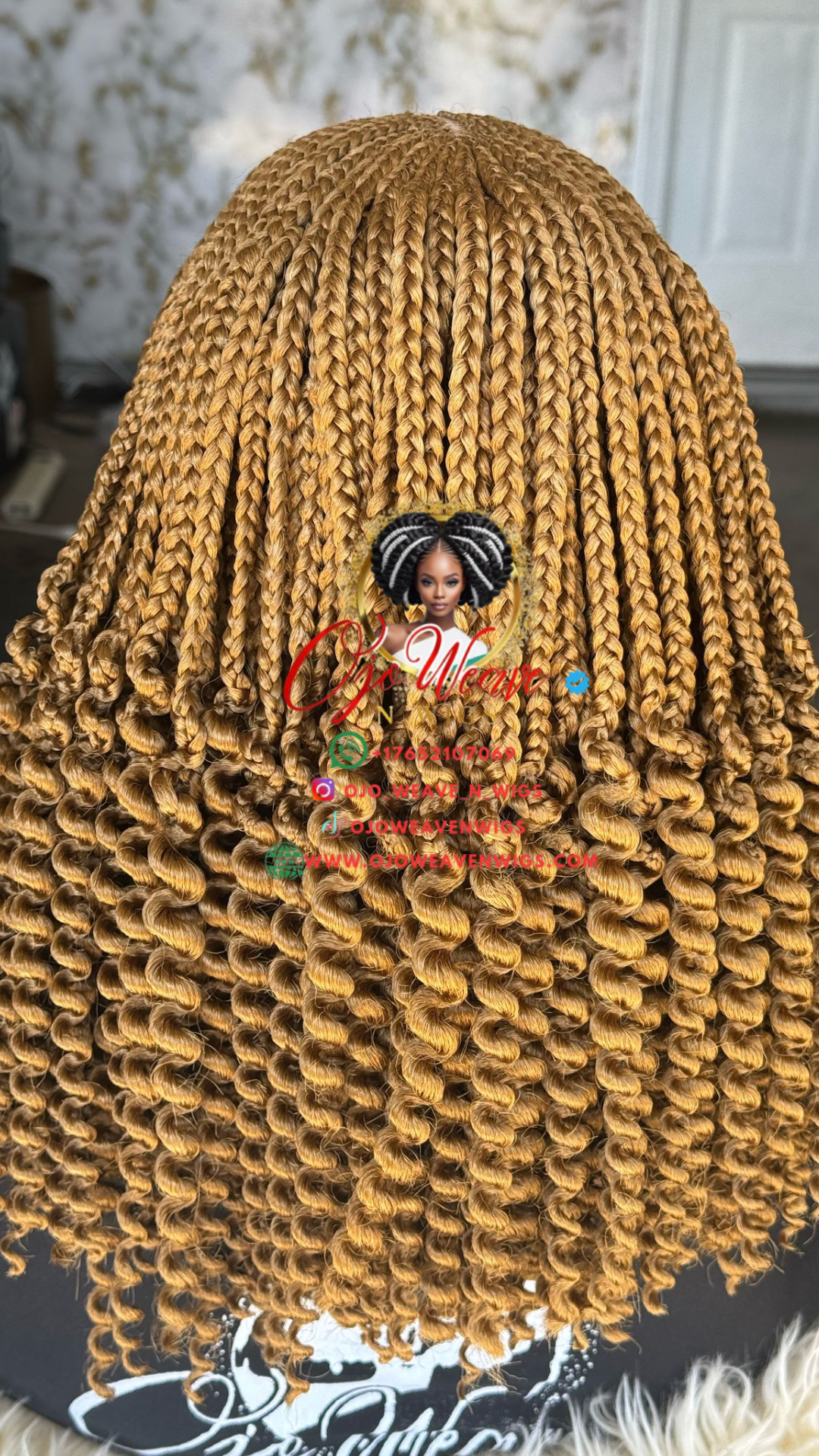 Ana Unit with Cornrow Wig Ready to Ship