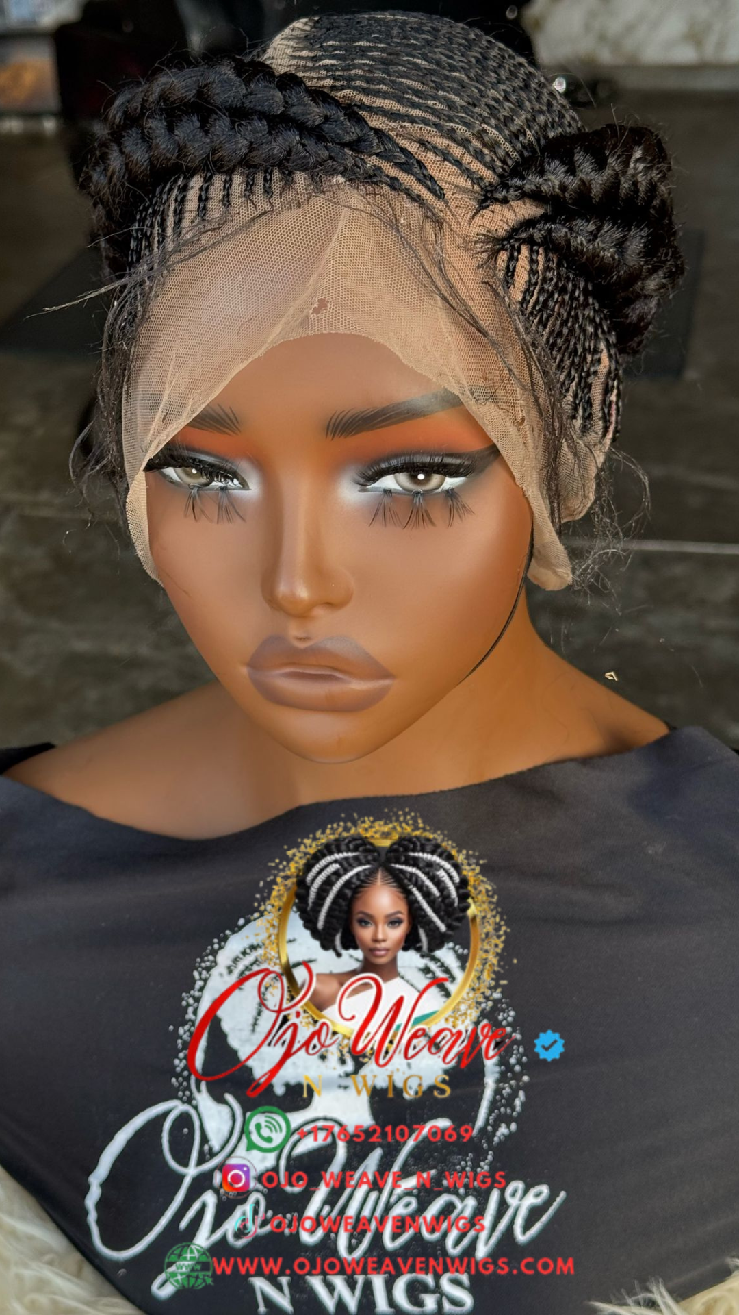 Fiona Classic Black Wig Ready to Ship