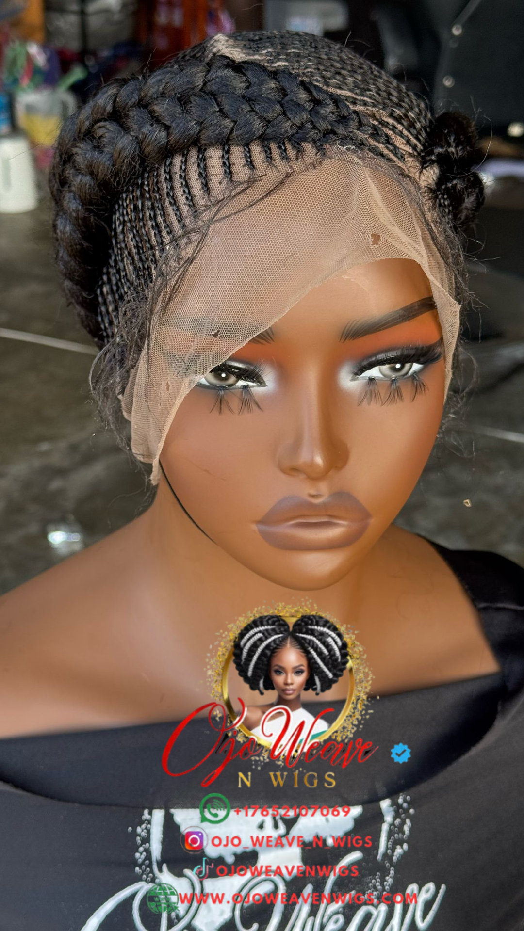 Fiona Classic Black Wig Ready to Ship