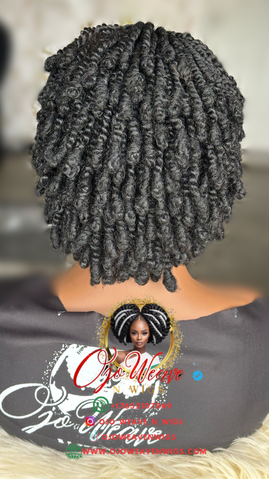 Timini Kinky Closure Wig - New Style.