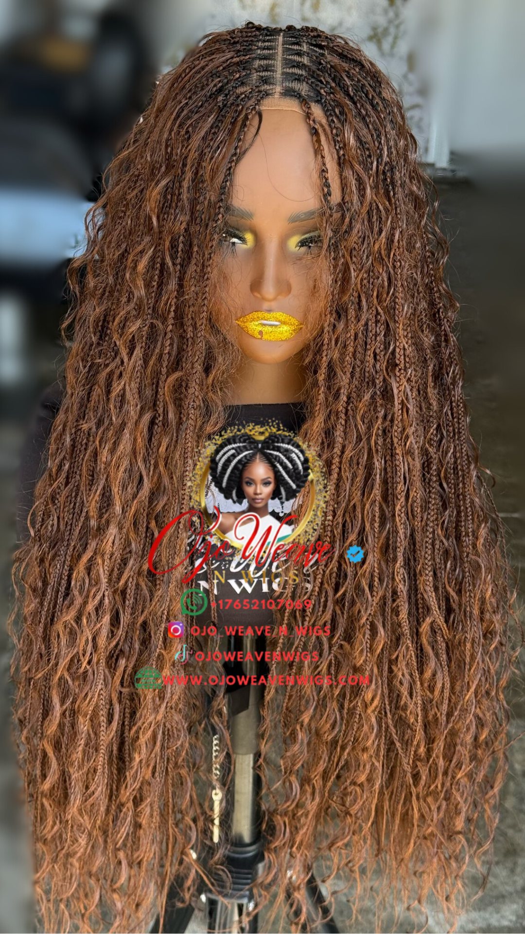 Boho Wig - Color 30: Ready to Ship